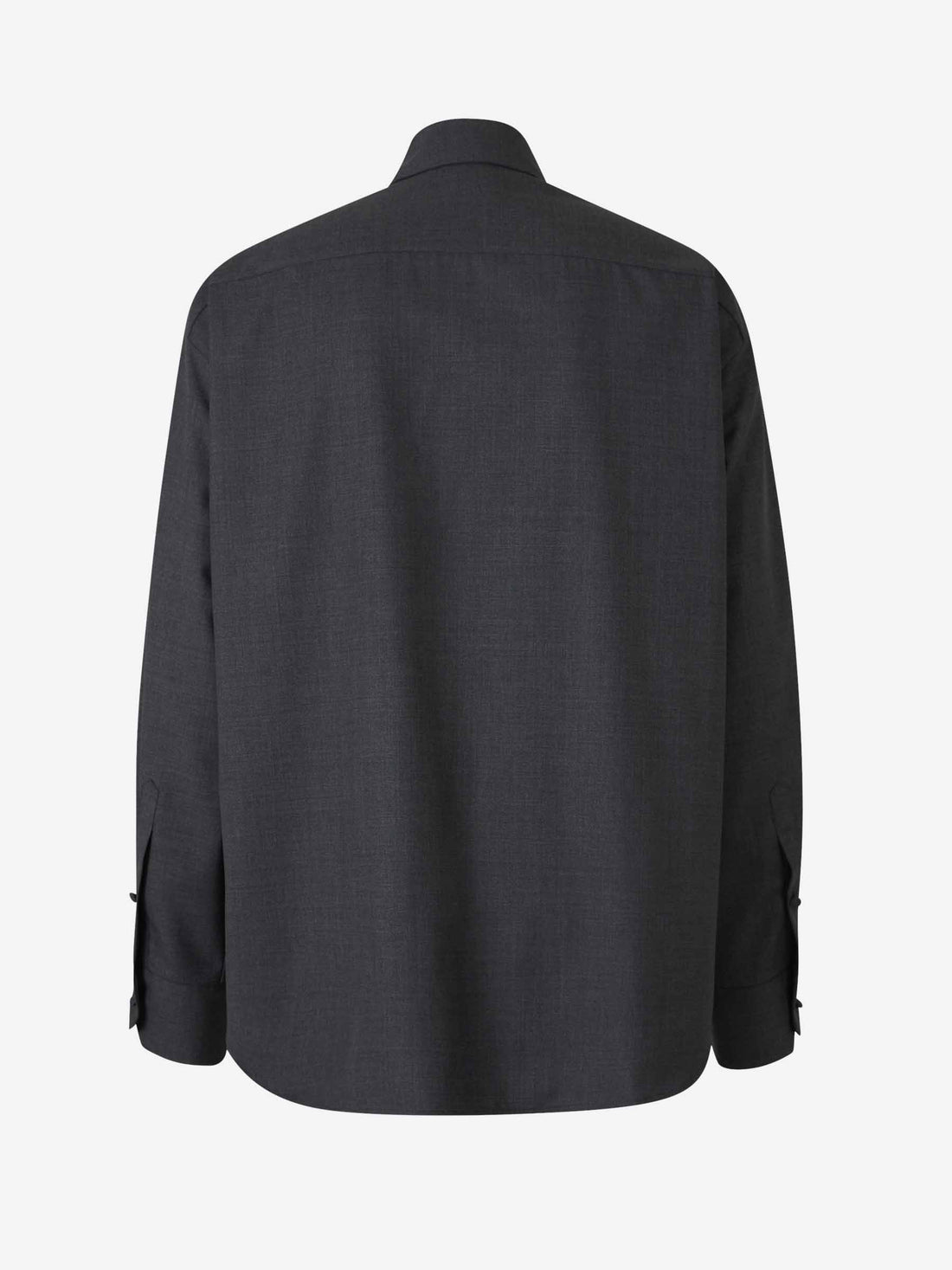 Valentino Hombre Barcelona Camisa Lana Logo color Gris Antracita sku 531-006296 01 - Foto 2