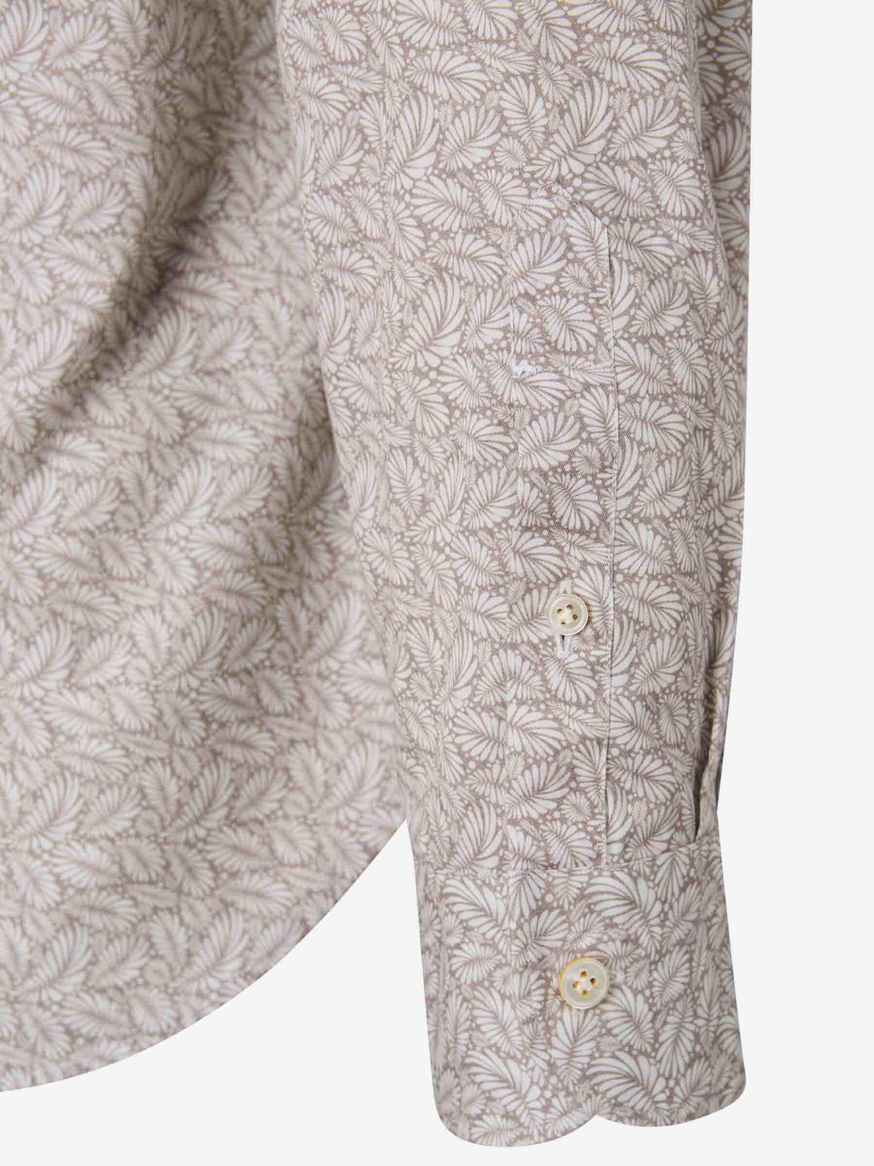 Outlet online Vincenzo di Ruggiero Hombre Camisa Firenze Floral color Beige sku 531-006355 01 - Foto 5