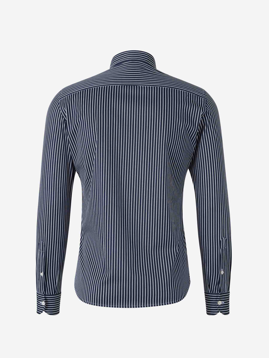 Santa Eulalia Hombre Barcelona Camisa Algodón Rayas color Azul Noche sku 531-006411 03 - Foto 2