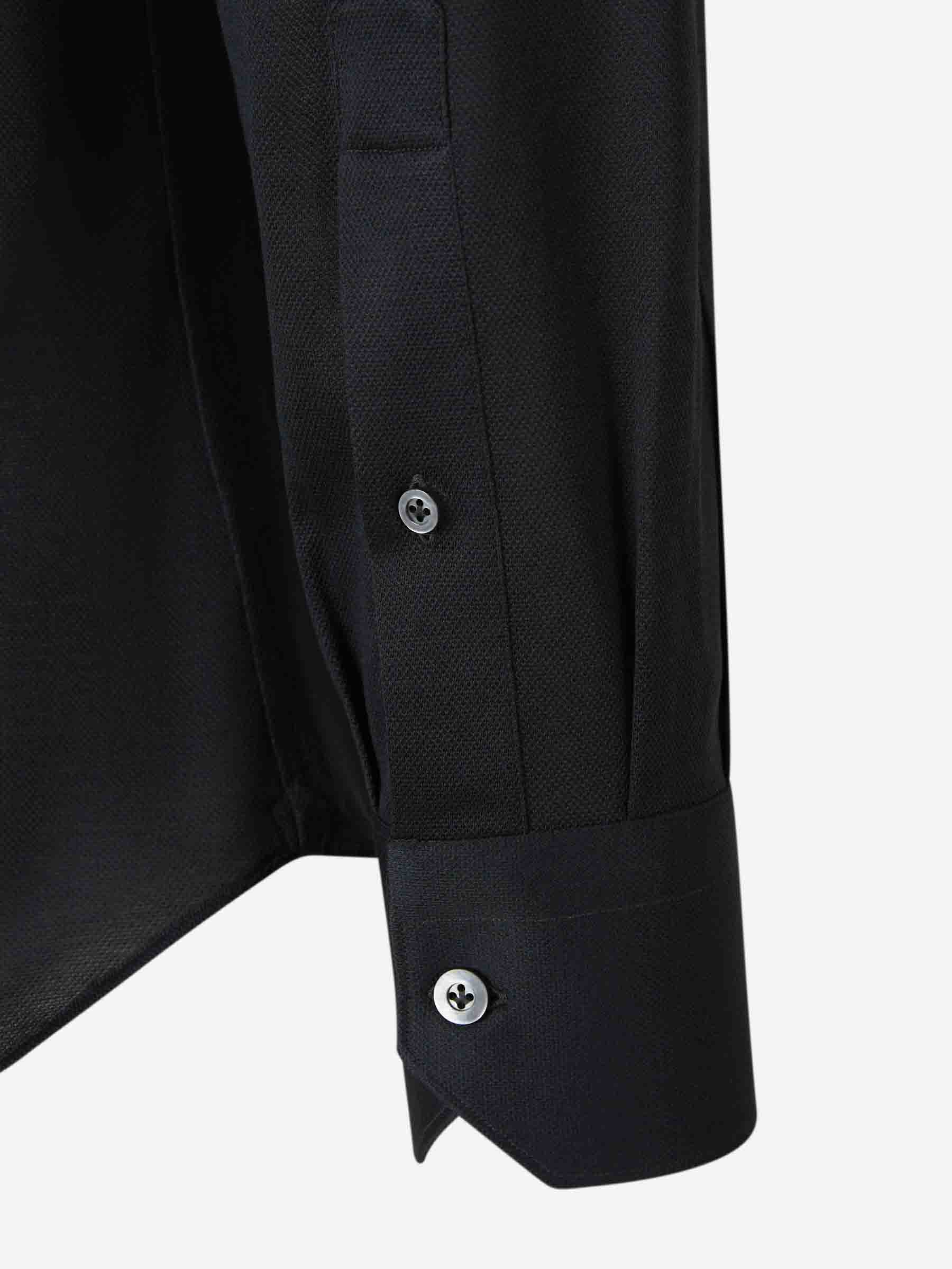 Outlet online Fray Hombre Camisa Lisa Algodón color Azul Noche sku 531-006416 01 - Foto 4