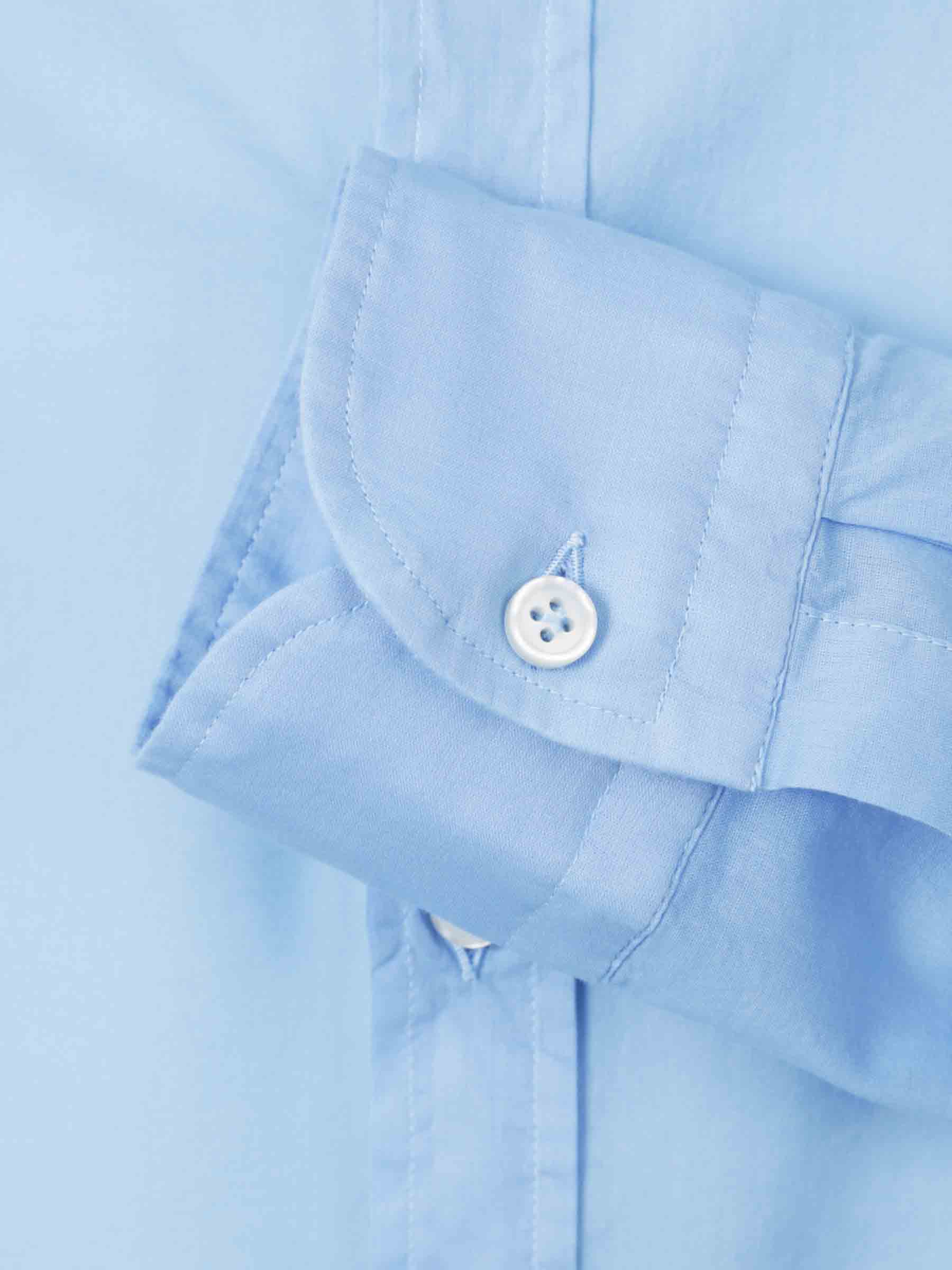 Outlet online Santa Eulalia Hombre Camisa Lisa Algodón color Azul sku 531-006426 01 - Foto 4