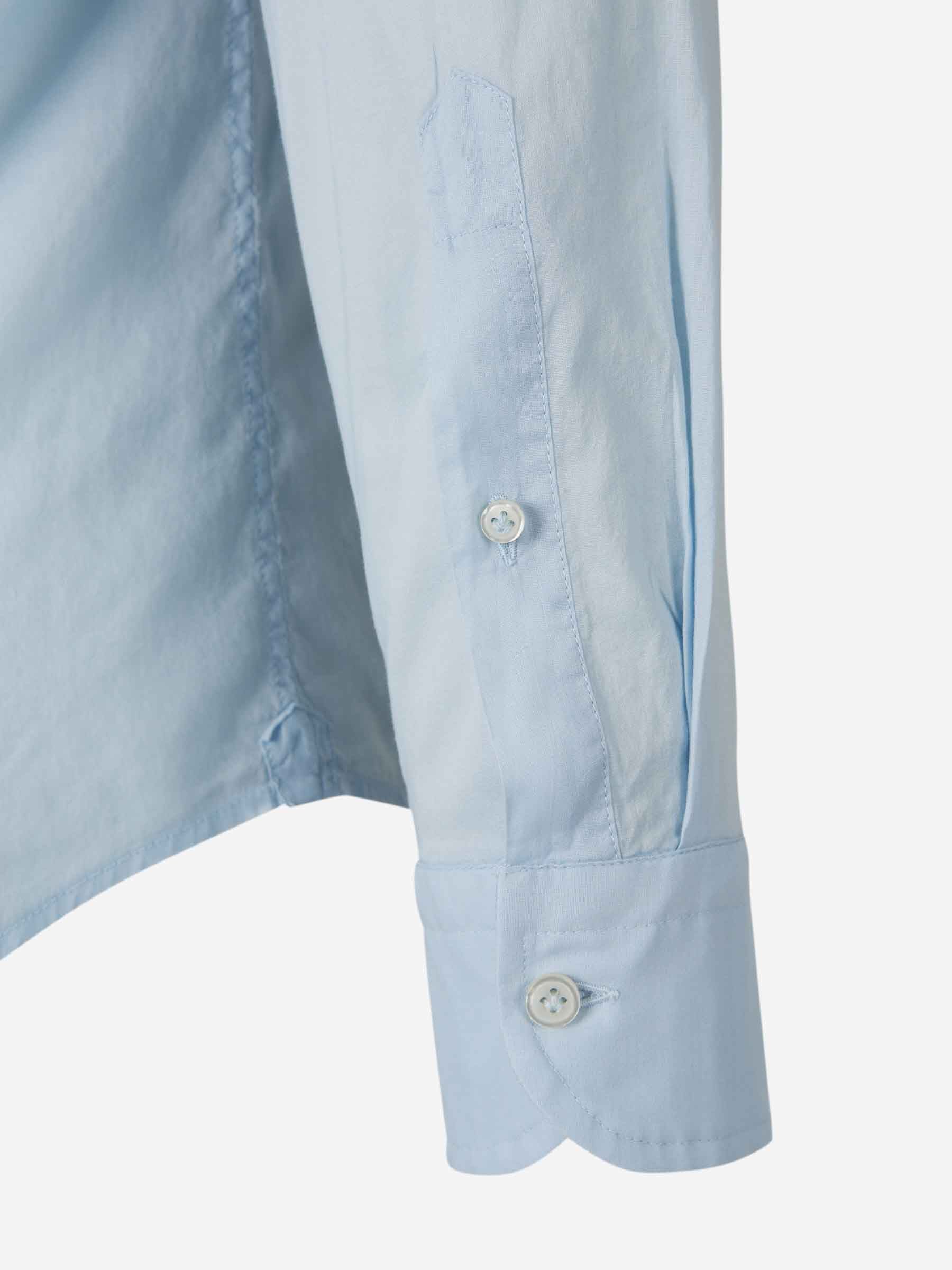 Outlet online Santa Eulalia Hombre Camisa Lisa Algodón color Azul Celeste sku 531-006426 02 - Foto 4