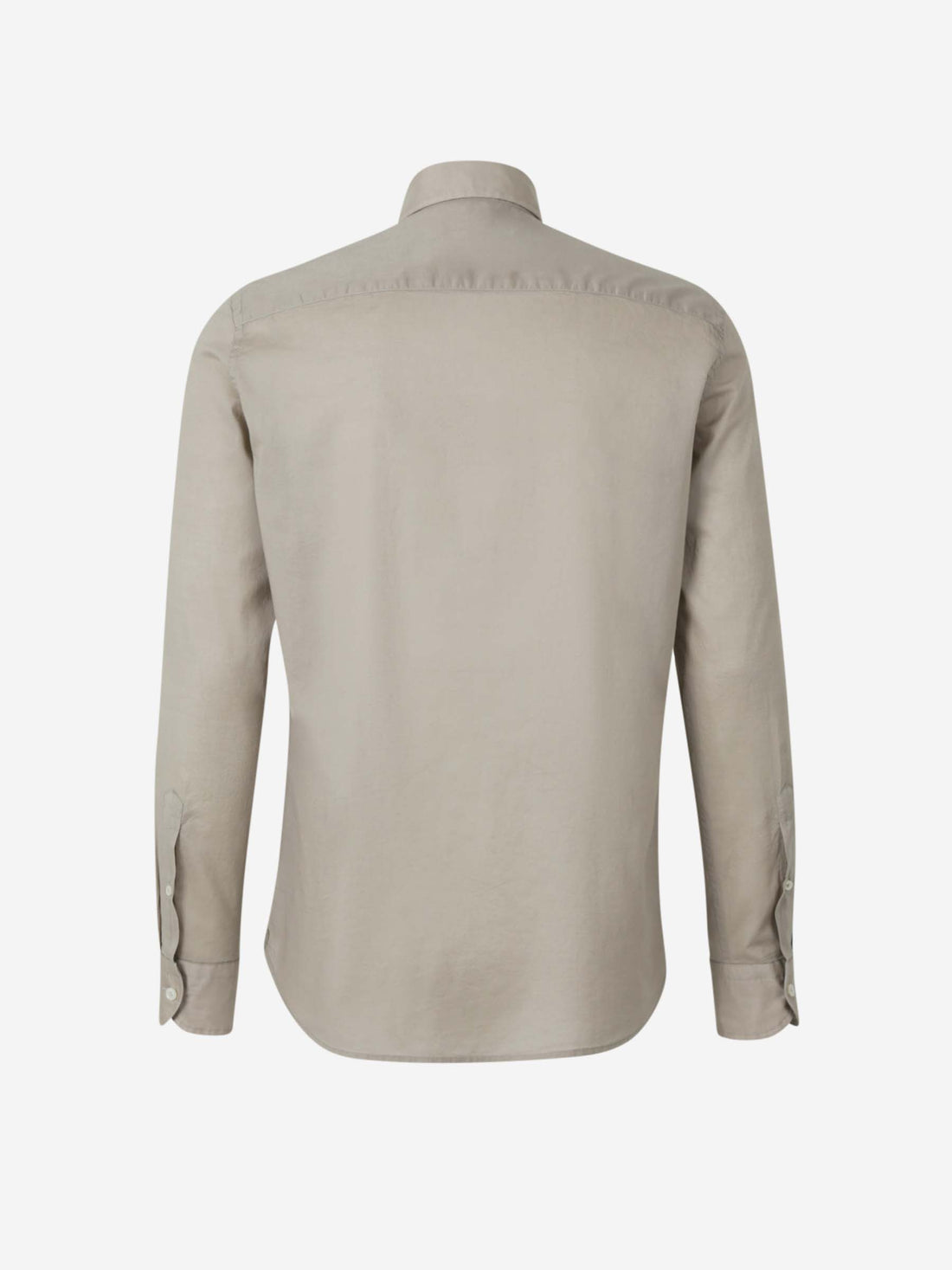 Santa Eulalia Hombre Barcelona Camisa Lisa Algodón color Taupe sku 531-006426 03 - Foto 2