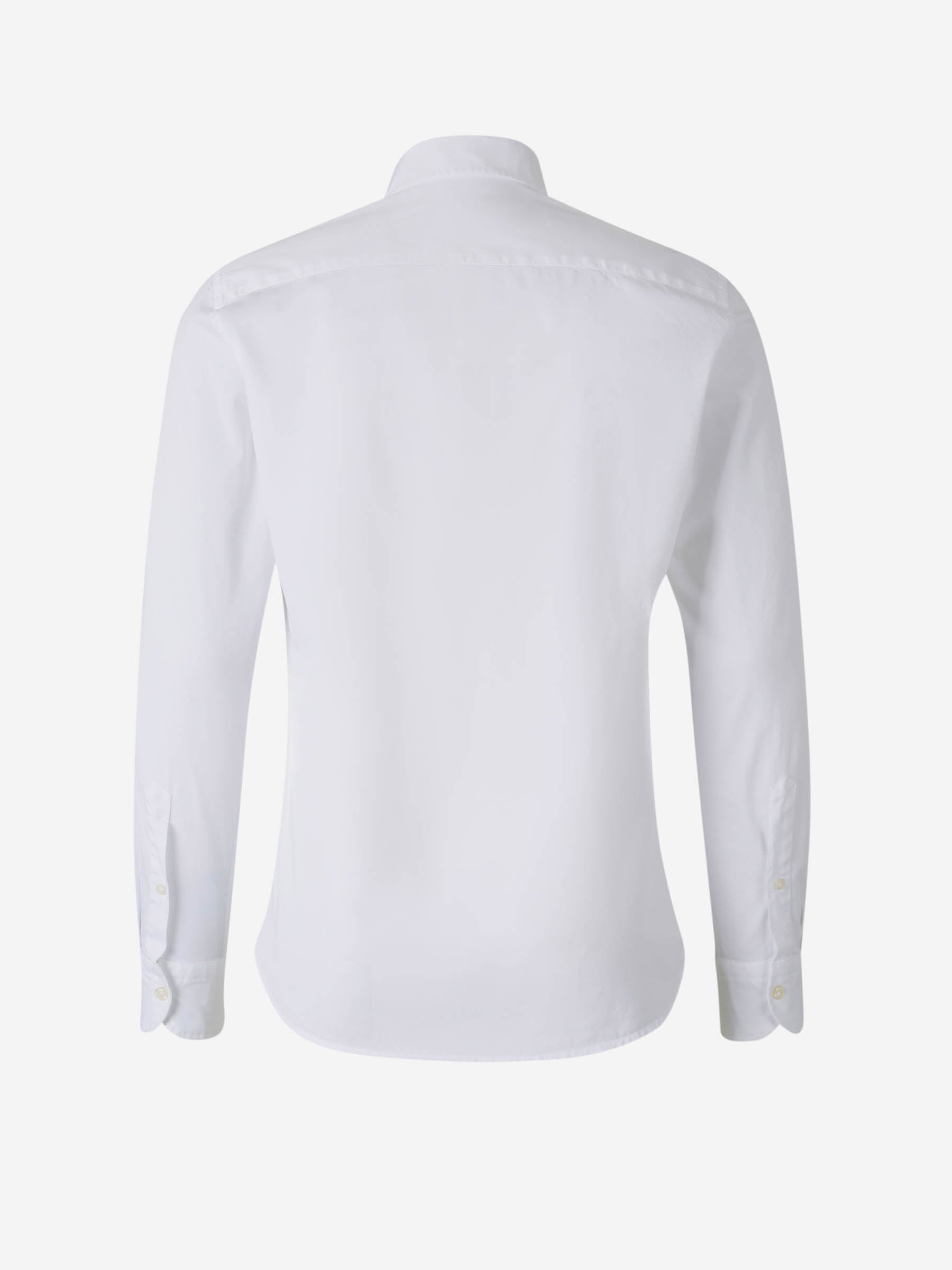 Santa Eulalia Hombre Barcelona Camisa Lisa Algodón color Blanco sku 531-006433 01 - Foto 2