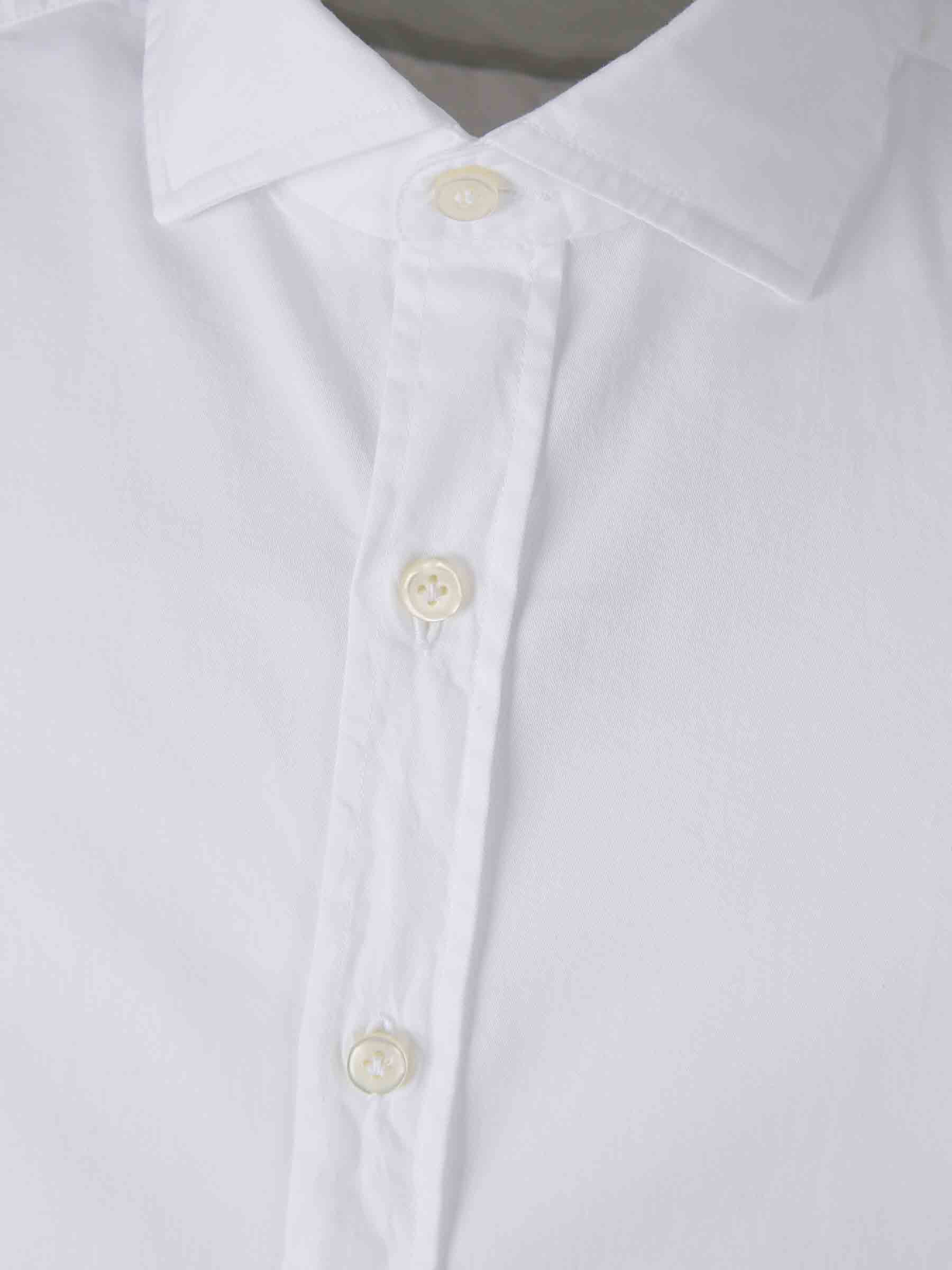 Santa Eulalia Hombre Barcelona Camisa Lisa Algodón color Blanco sku 531-006433 01 - Foto 3