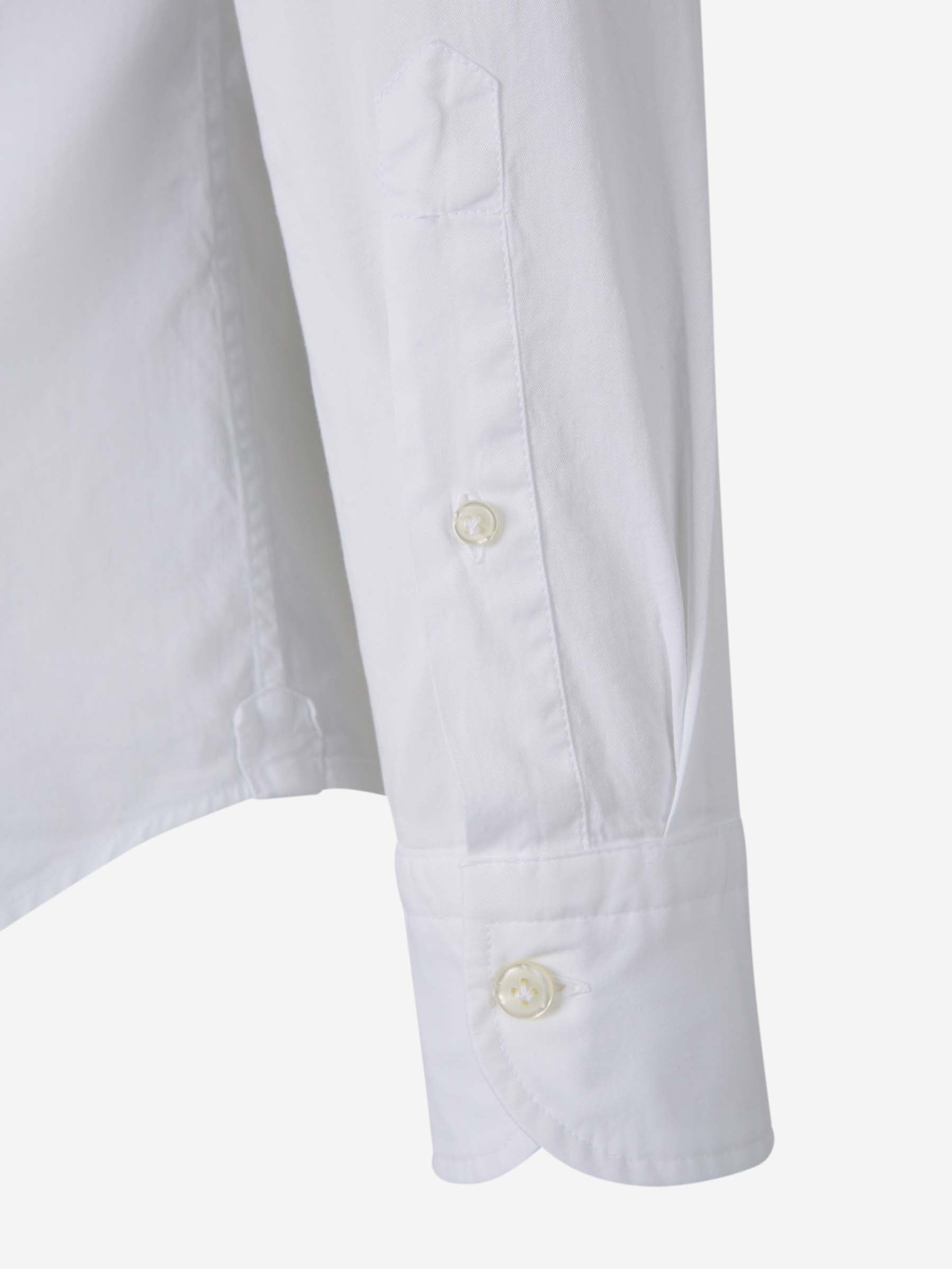 Santa Eulalia Hombre Barcelona Camisa Lisa Algodón color Blanco sku 531-006433 01 - Foto 4