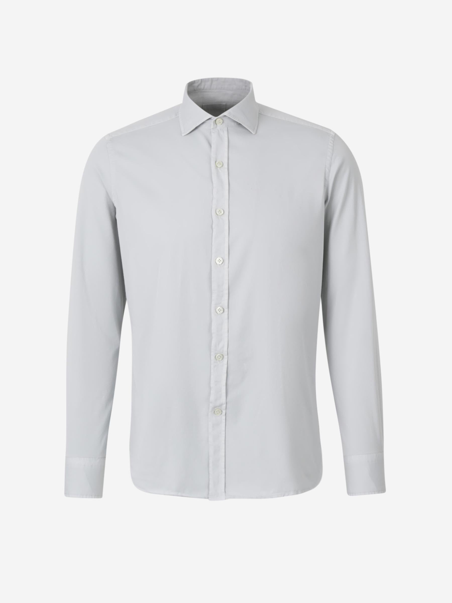 Outlet online Santa Eulalia Hombre Camisa Lisa Algodón color Verde Oscuro sku 531-006433 05 - Foto 1