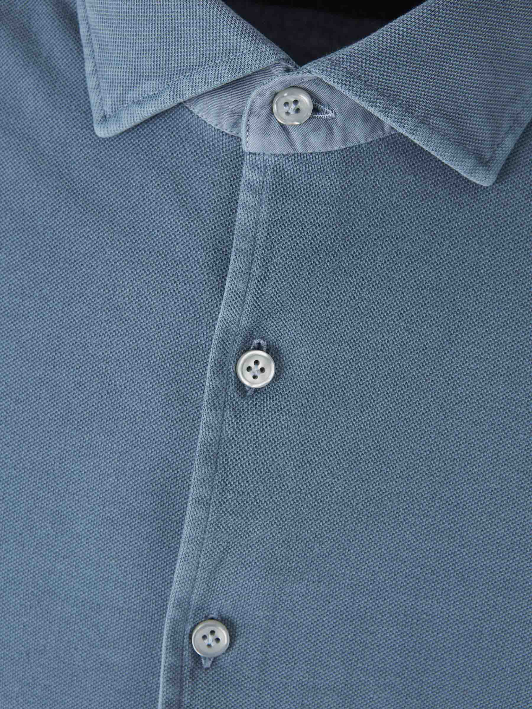 Santa Eulalia Hombre Barcelona Camisa Lisa Algodón color Azul sku 531-006435 04 - Foto 3