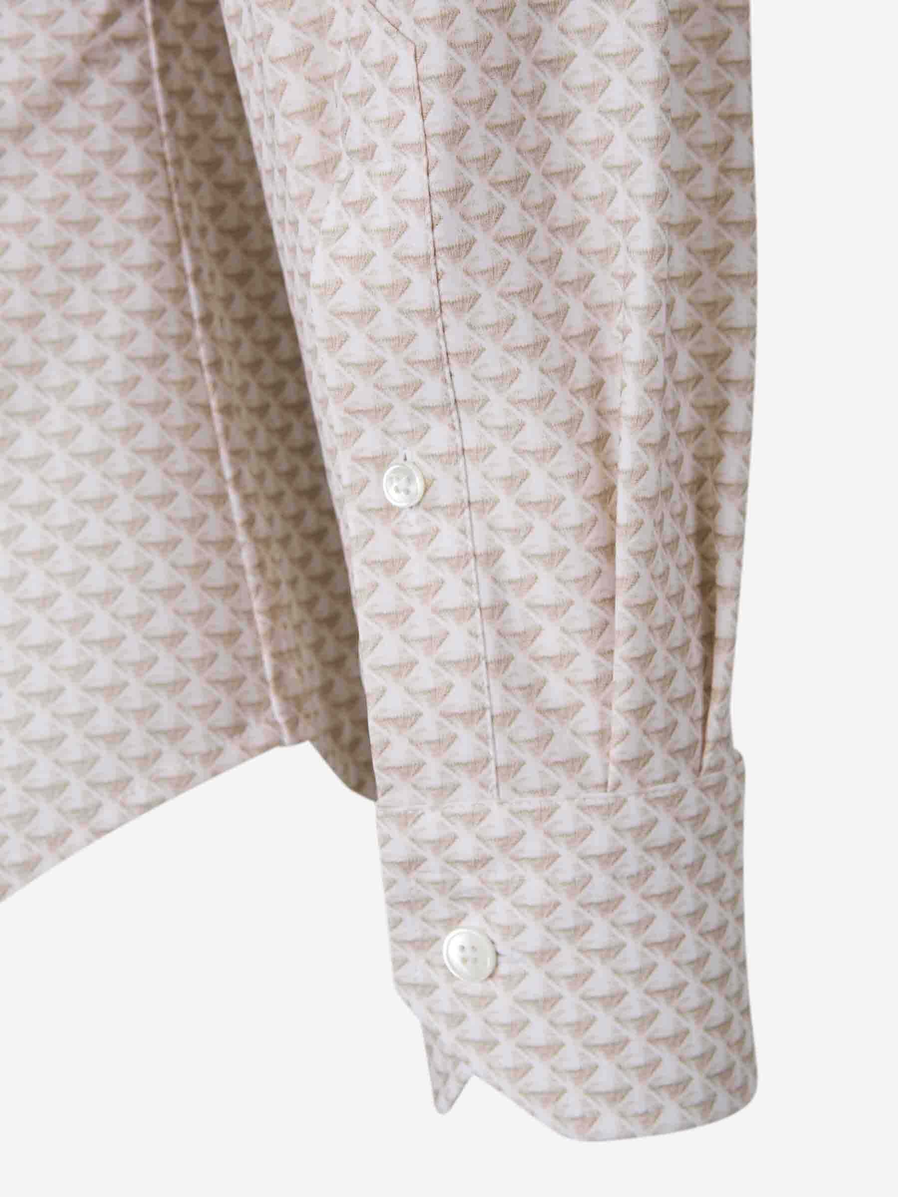 Outlet online Traiano Milano Hombre Camisa Estampado Rossini color Amarillo Claro sku 531-006456 01 - Foto 3
