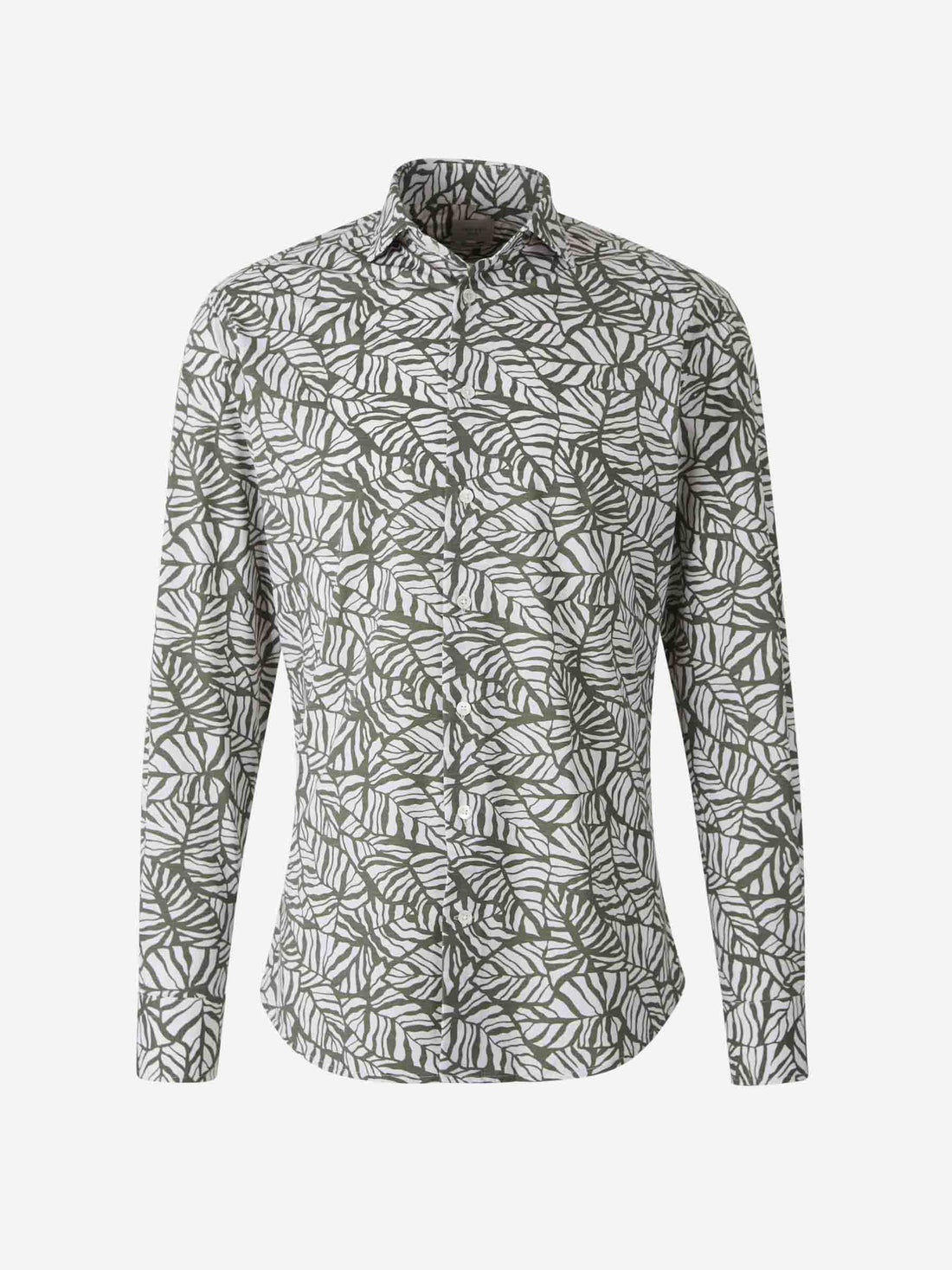 Traiano Milano Hombre Barcelona Camisa Motivo Floral color Verde sku 531-006458 01 - Foto 1