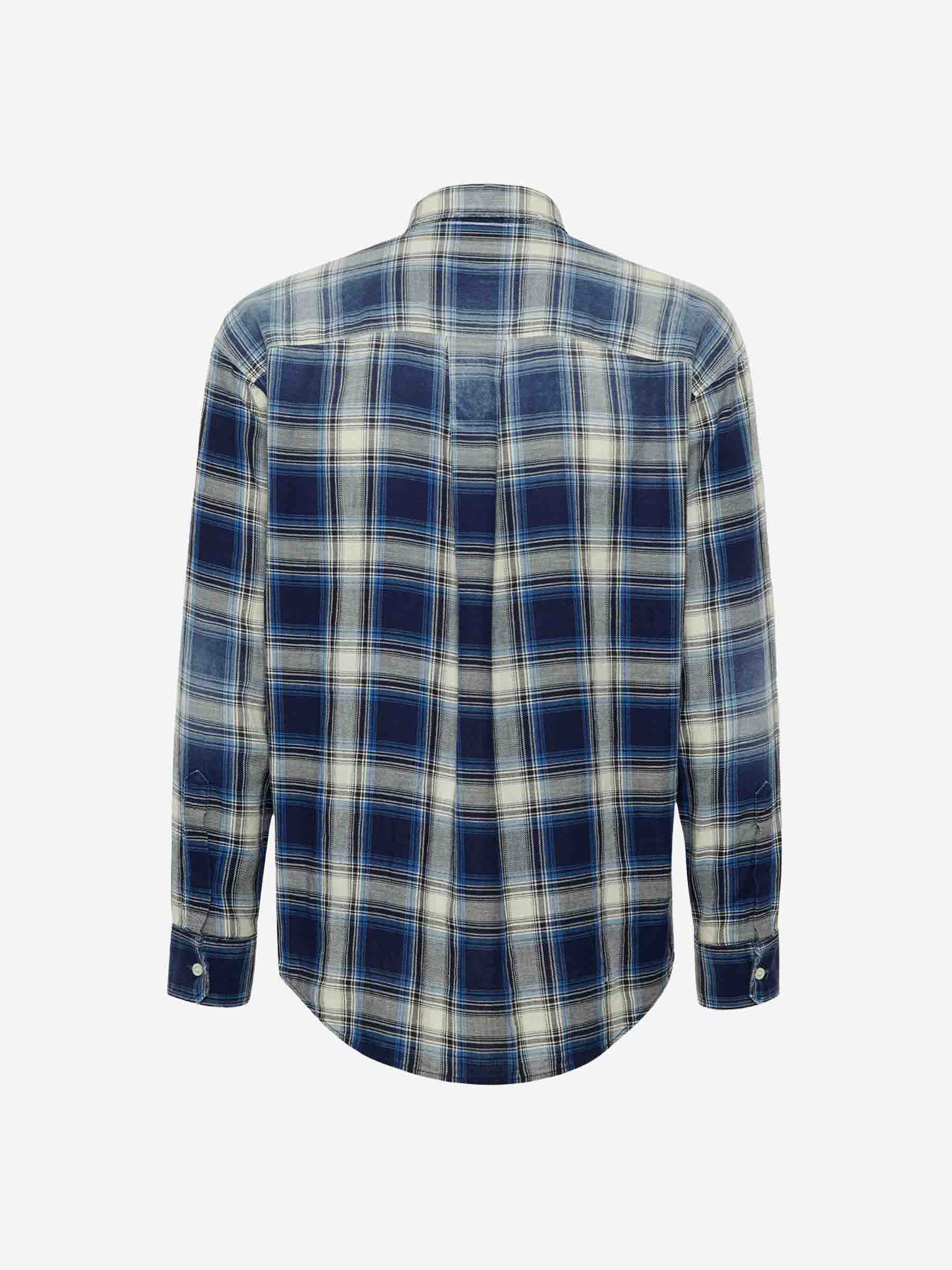 Dsquared2 Hombre Barcelona Camisa Cuadros Washed color Azul sku 531-006466 01 - Foto 2
