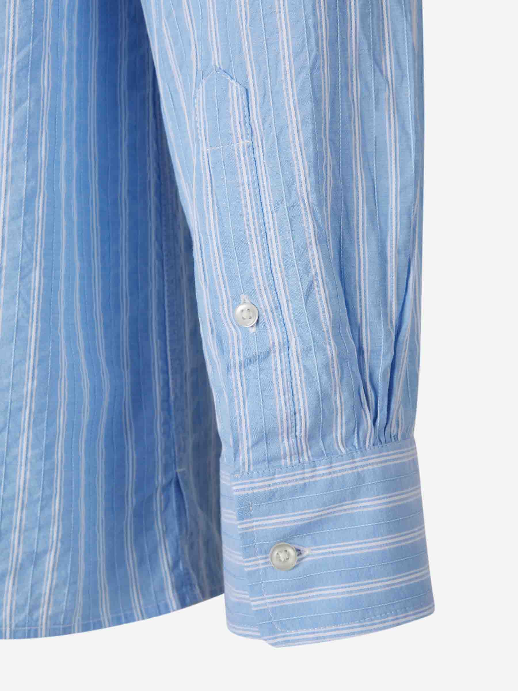 Officine Générale Hombre Barcelona Camisa Mao Gastón color Azul sku 531-006480 01 - Foto 4