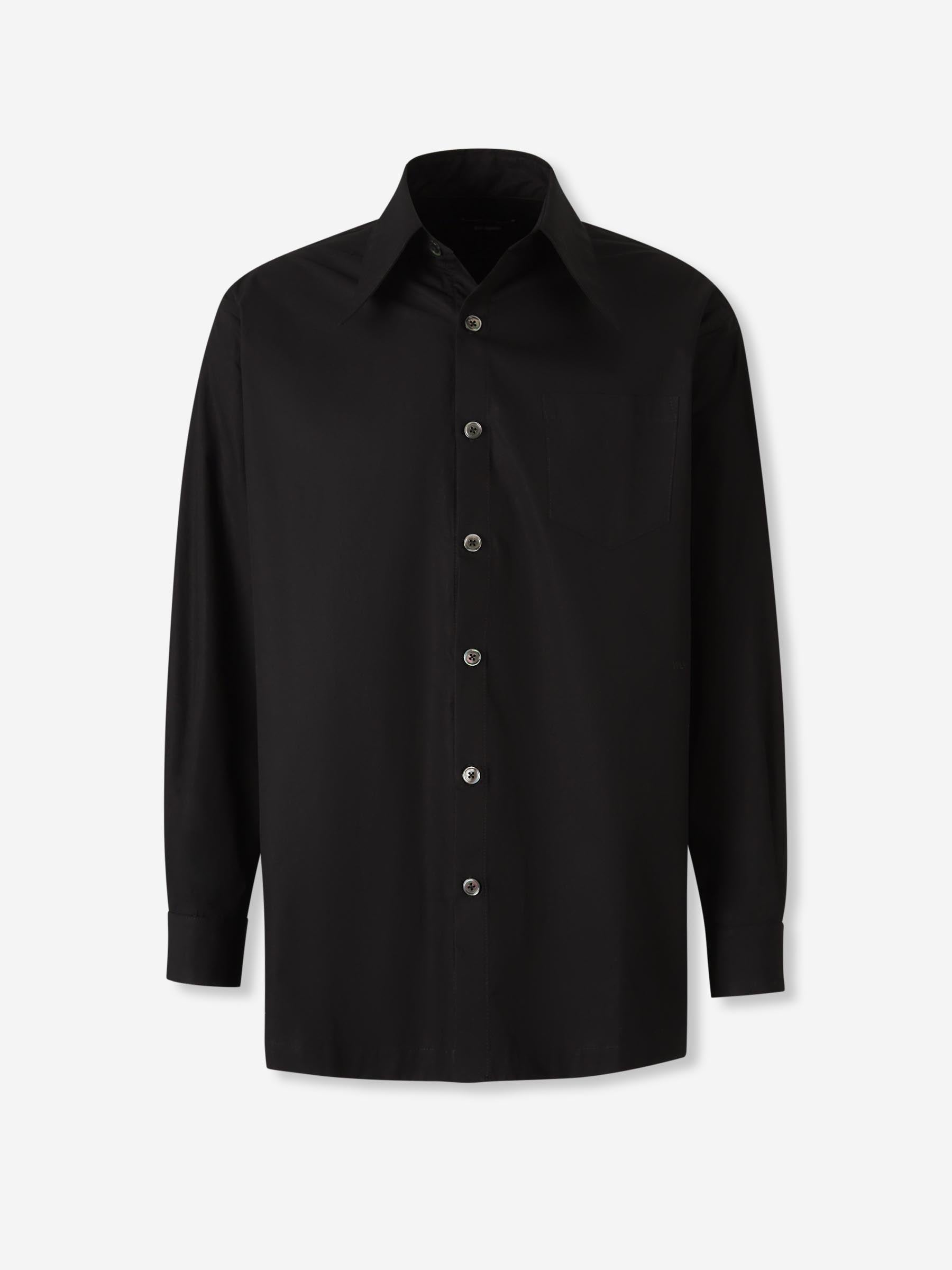 Willy Chavarria Hombre Barcelona Camisa Vestir Travertino color Negro sku 531-006507 01 - Foto 1