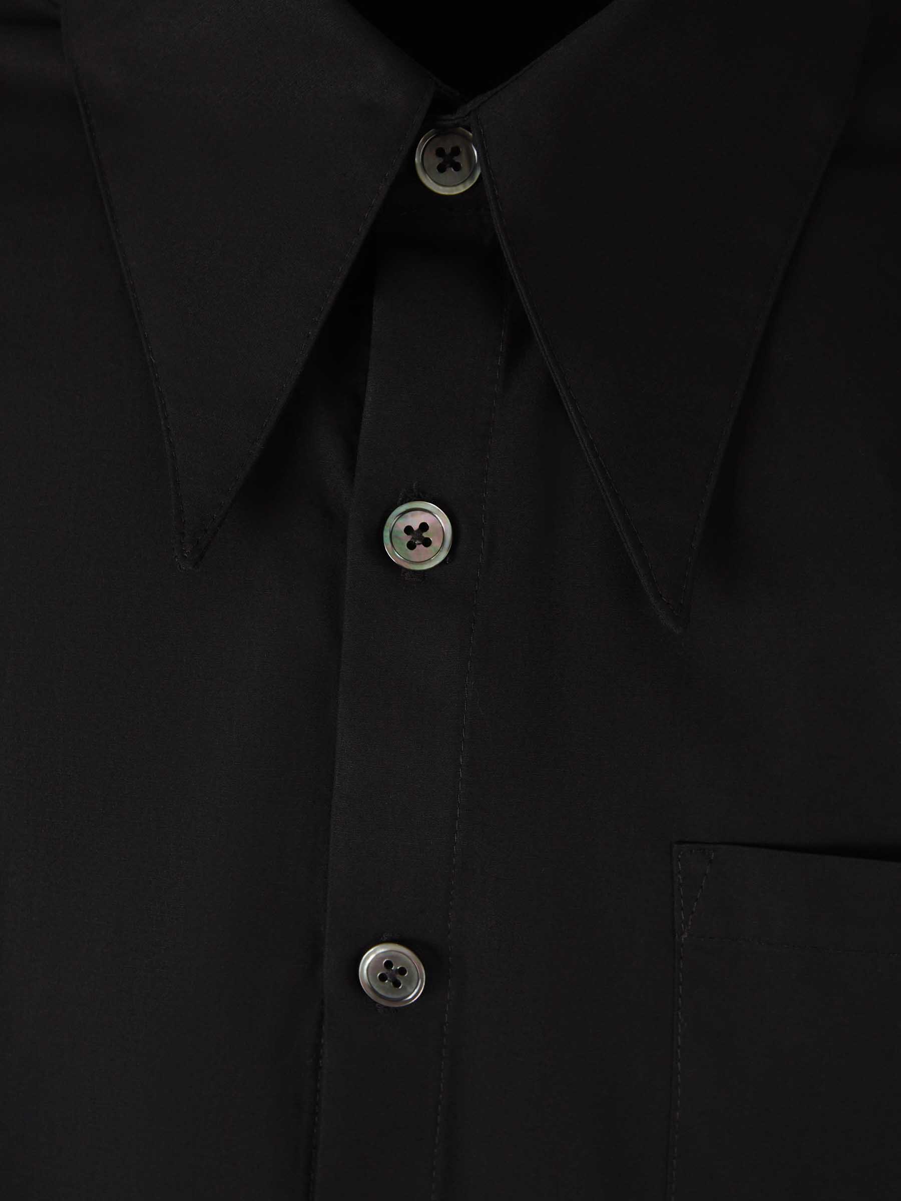 Willy Chavarria Hombre Barcelona Camisa Vestir Travertino color Negro sku 531-006507 01 - Foto 3