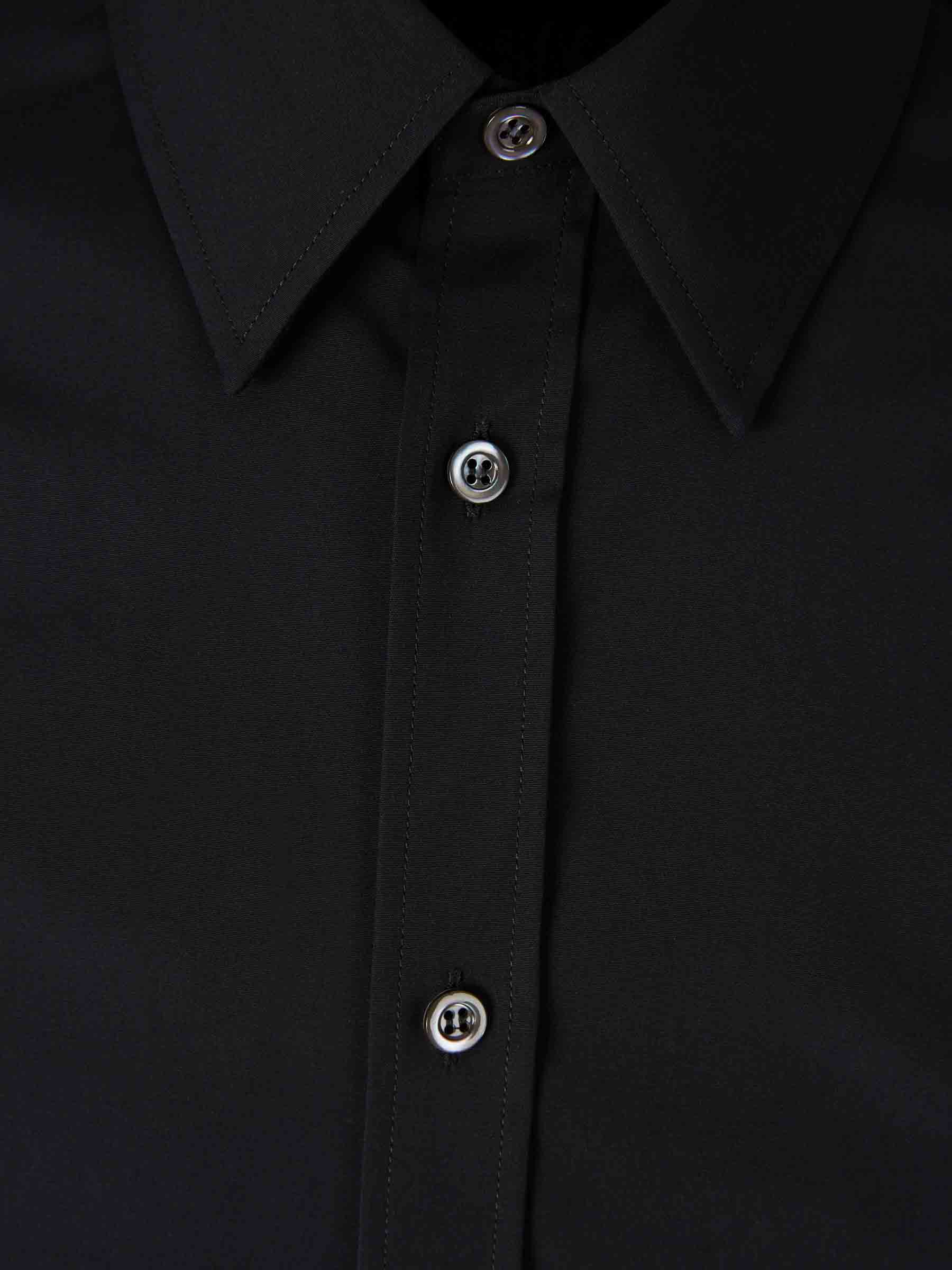 Outlet online McQueen Hombre Camisa Harness color Negro sku 531-006511 03 - Foto 3