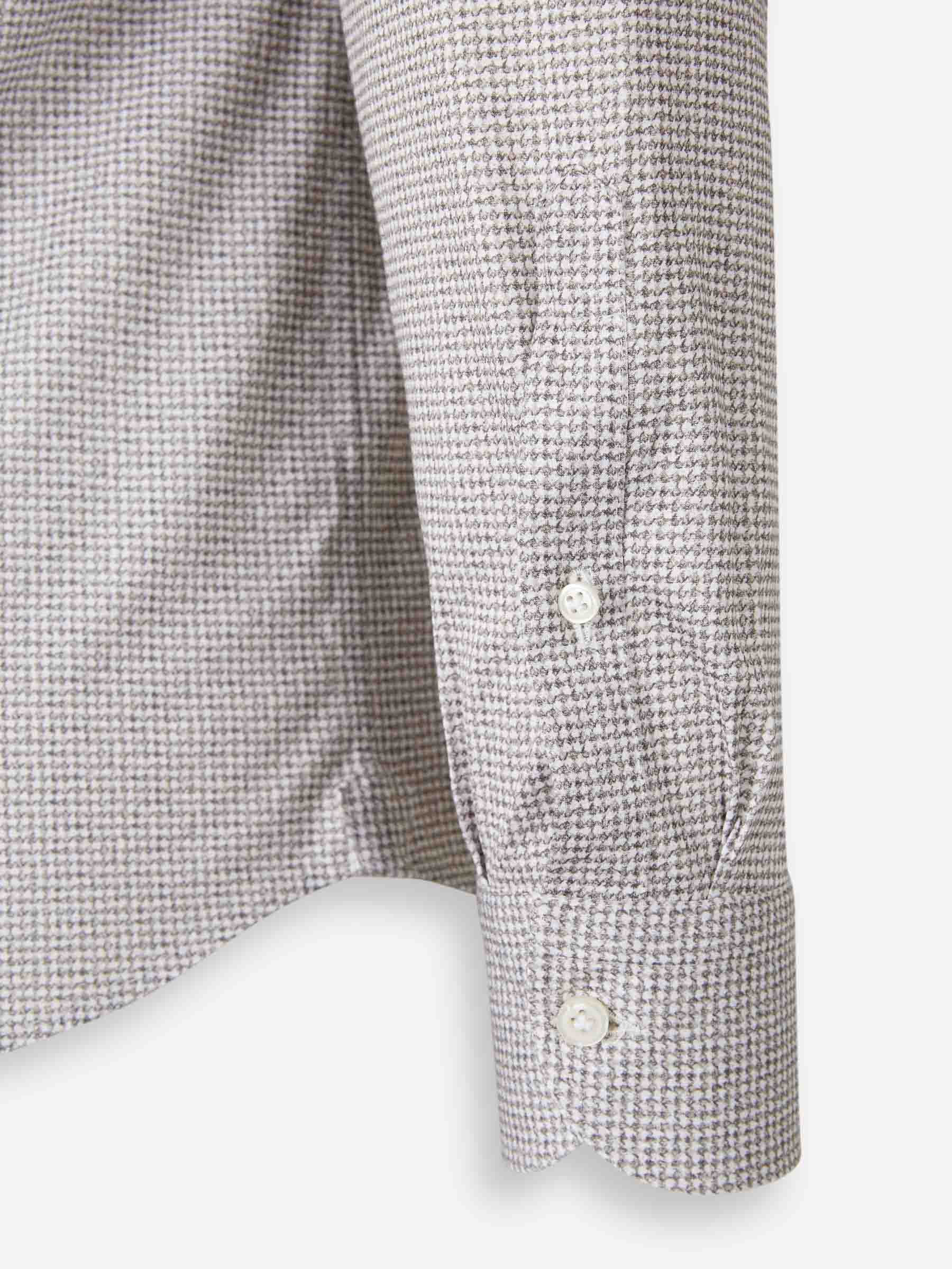 Outlet online Santa Eulalia Hombre Camisa Estampada Algodón color Verde Manzana sku 531-006537 01 - Foto 4