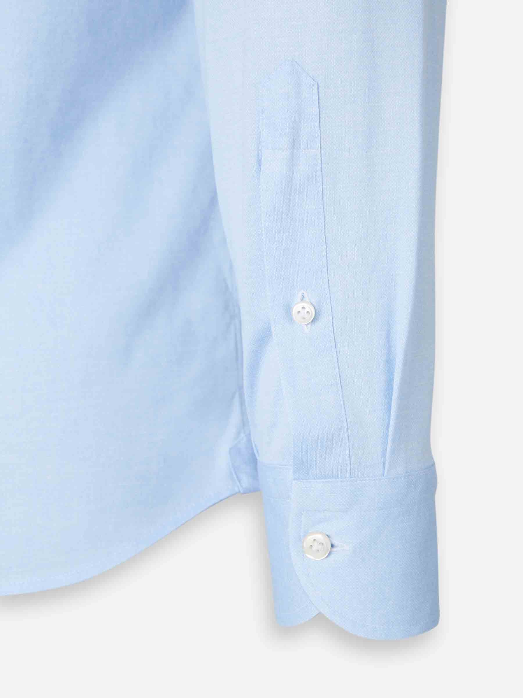 Outlet online Santa Eulalia Hombre Camisa Lisa Algodón color Azul sku 531-006538 01 - Foto 4