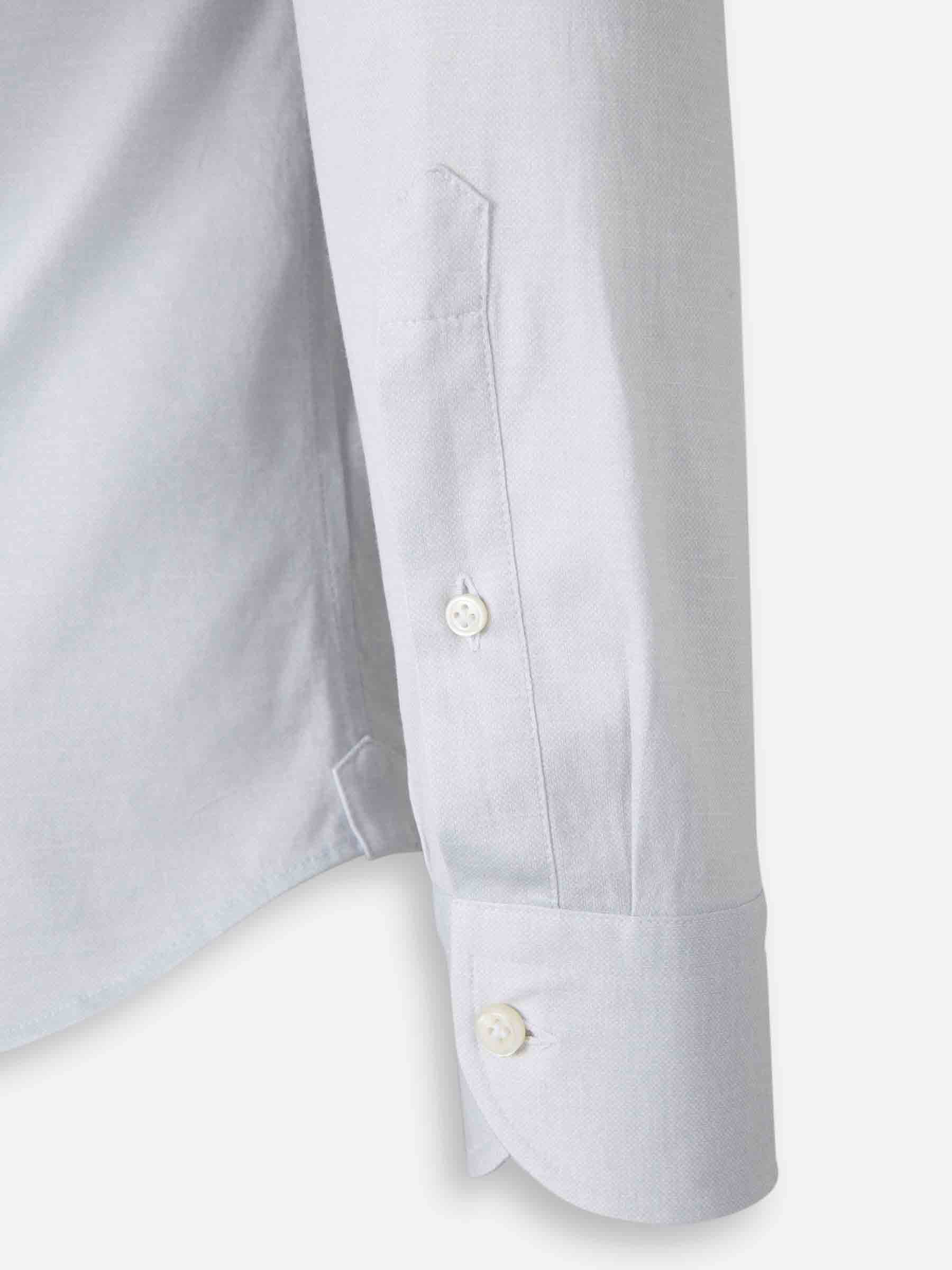 Outlet online Santa Eulalia Hombre Camisa Lisa Algodón color Azul Celeste sku 531-006538 02 - Foto 4