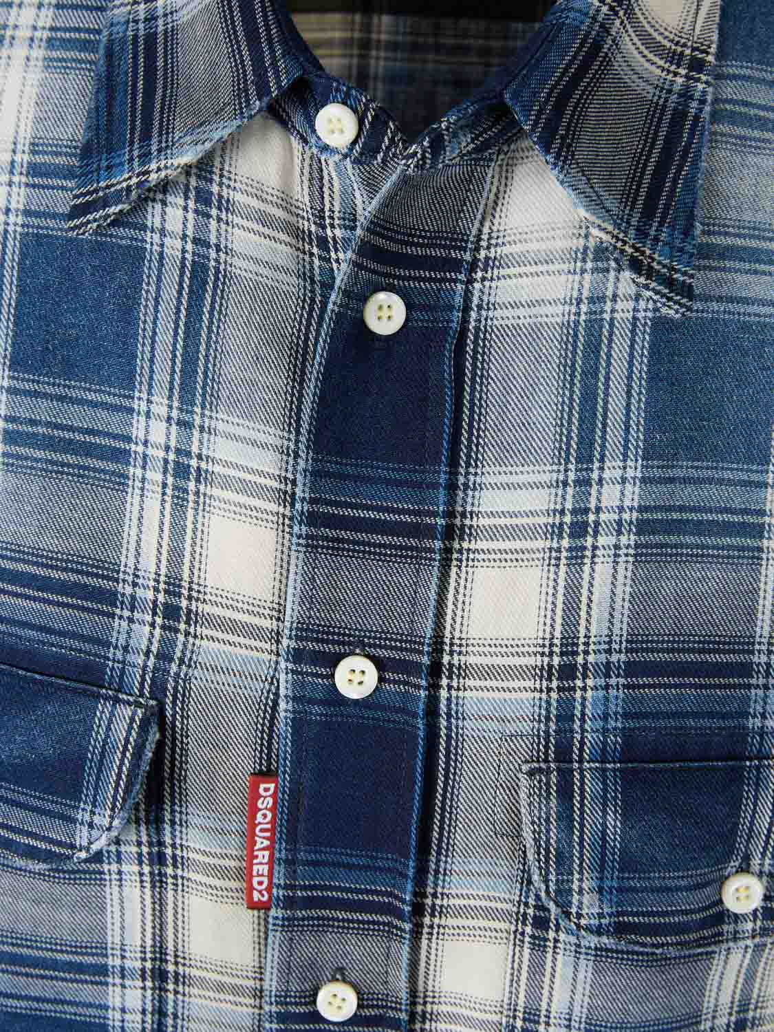 Outlet online Dsquared2 Hombre Camisa Estampada color Estampados sku 531-006558 01 - Foto 3