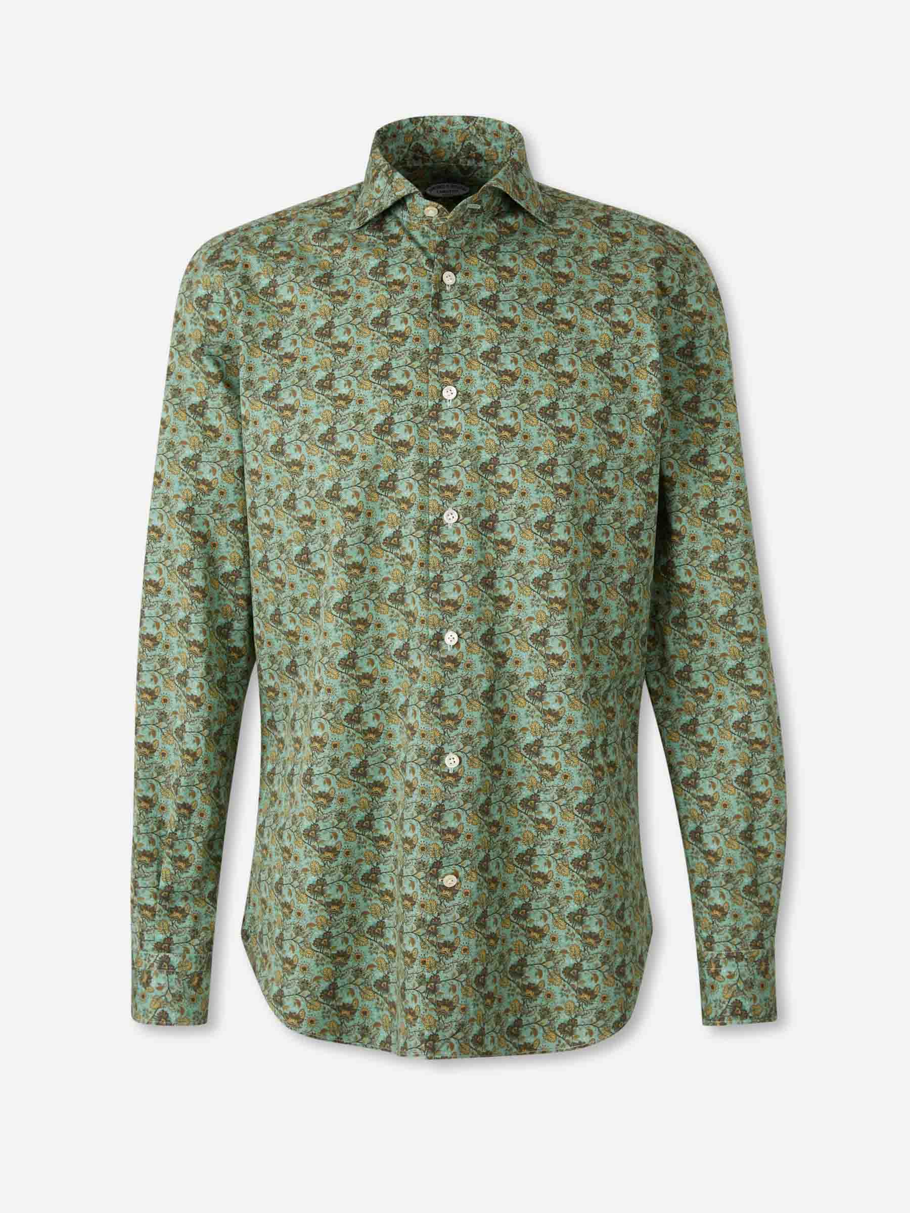 Outlet online Vincenzo di Ruggiero Hombre Camisa Floral color Floral sku 531-006569 01 - Foto 1
