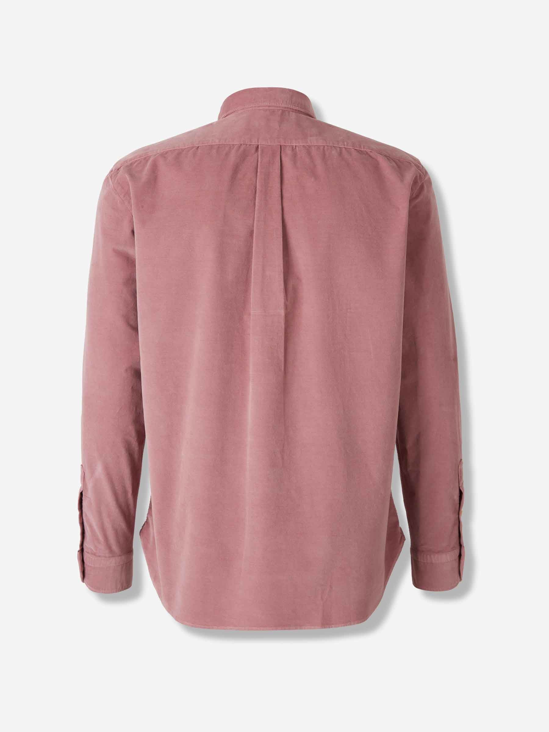 Outlet online Vincenzo di Ruggiero Hombre Camisa Micro Pana color Rosa Envejecido sku 531-006571 02 - Foto 2