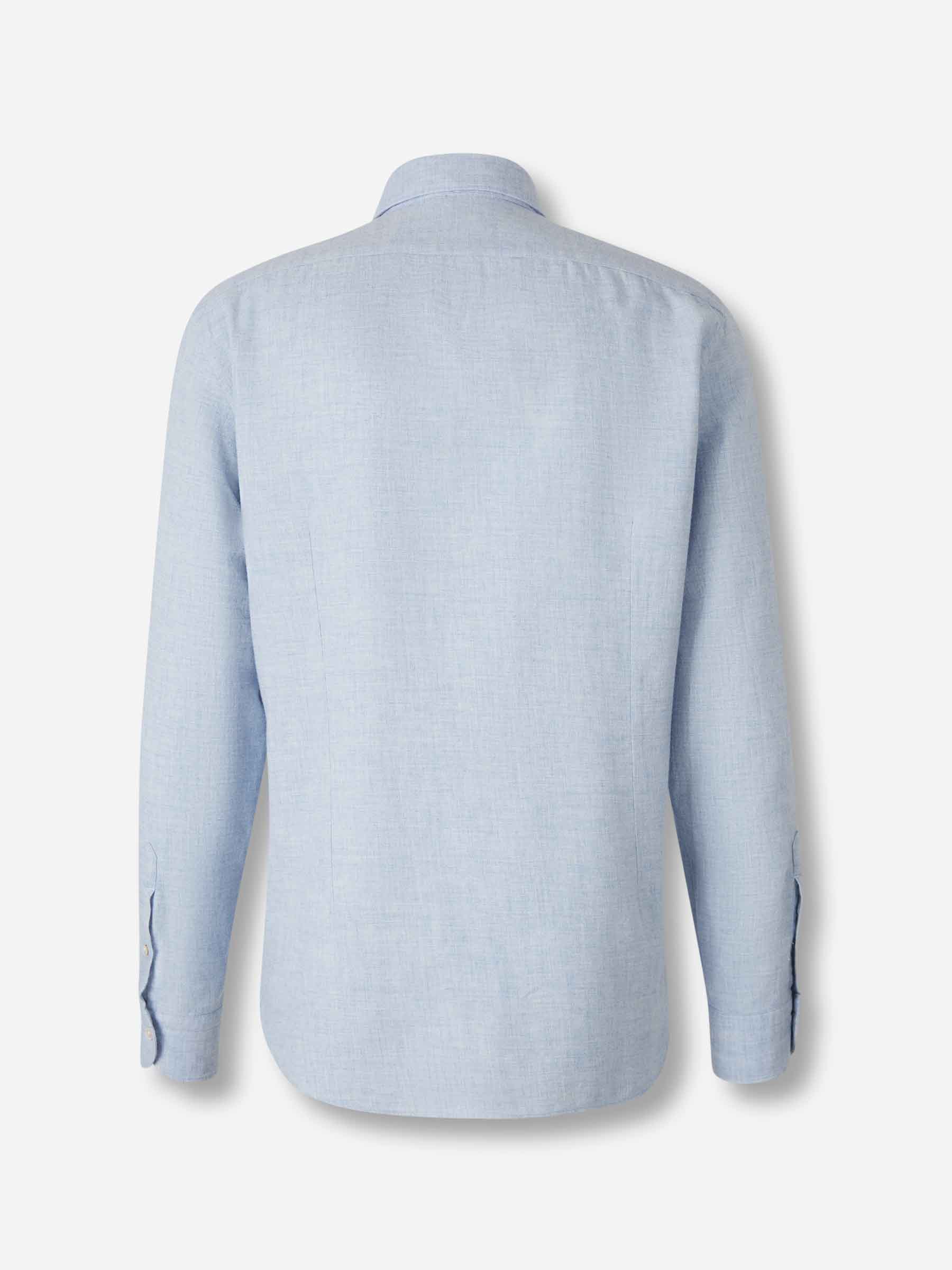 Outlet online Vincenzo di Ruggiero Hombre Camisa Vestir color Azul Celeste sku 531-006575 01 - Foto 2