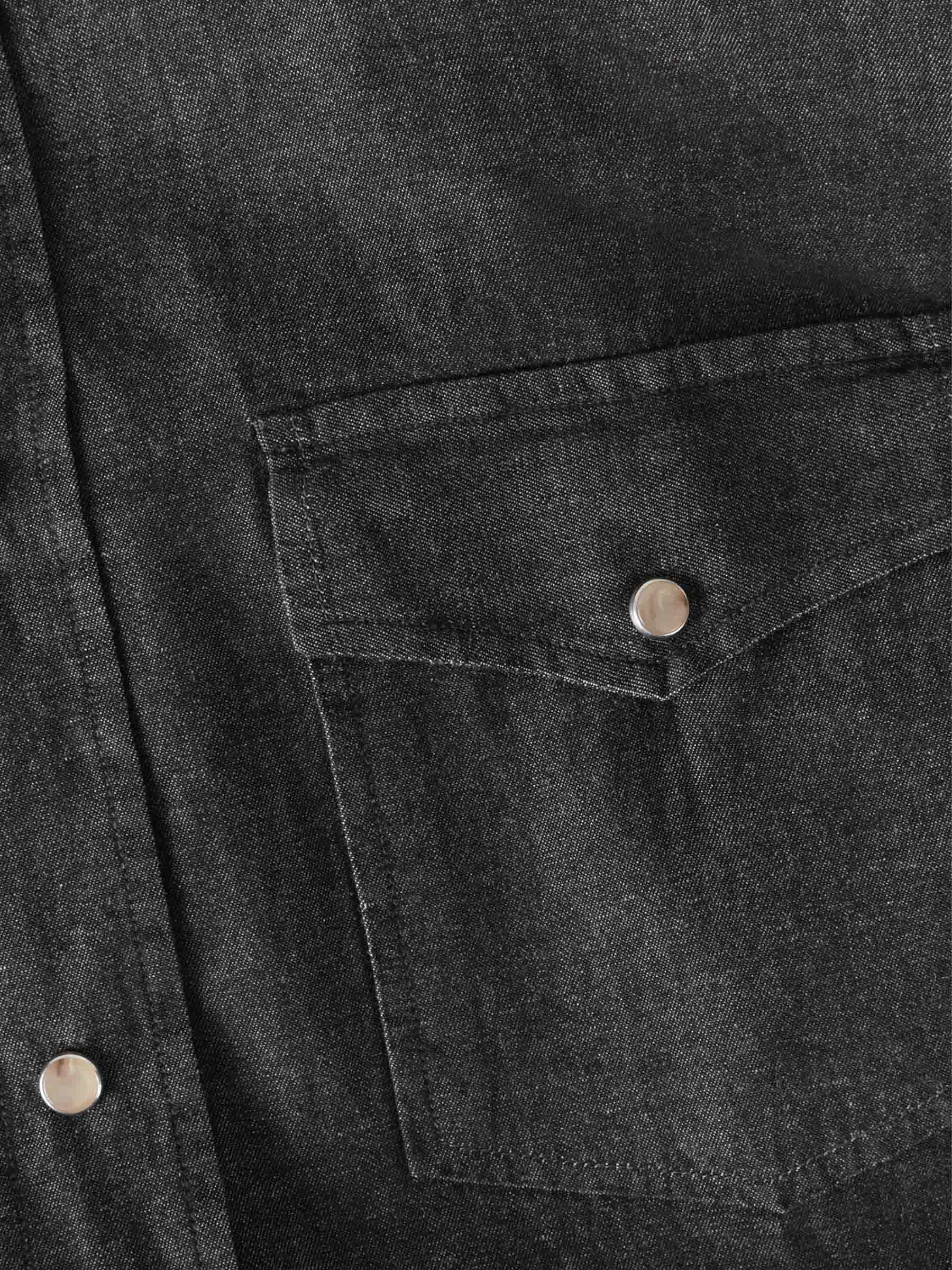 Outlet online Santa Eulalia Hombre Camisa Lisa Western color Azul Denim sku 531-006579 01 - Foto 4