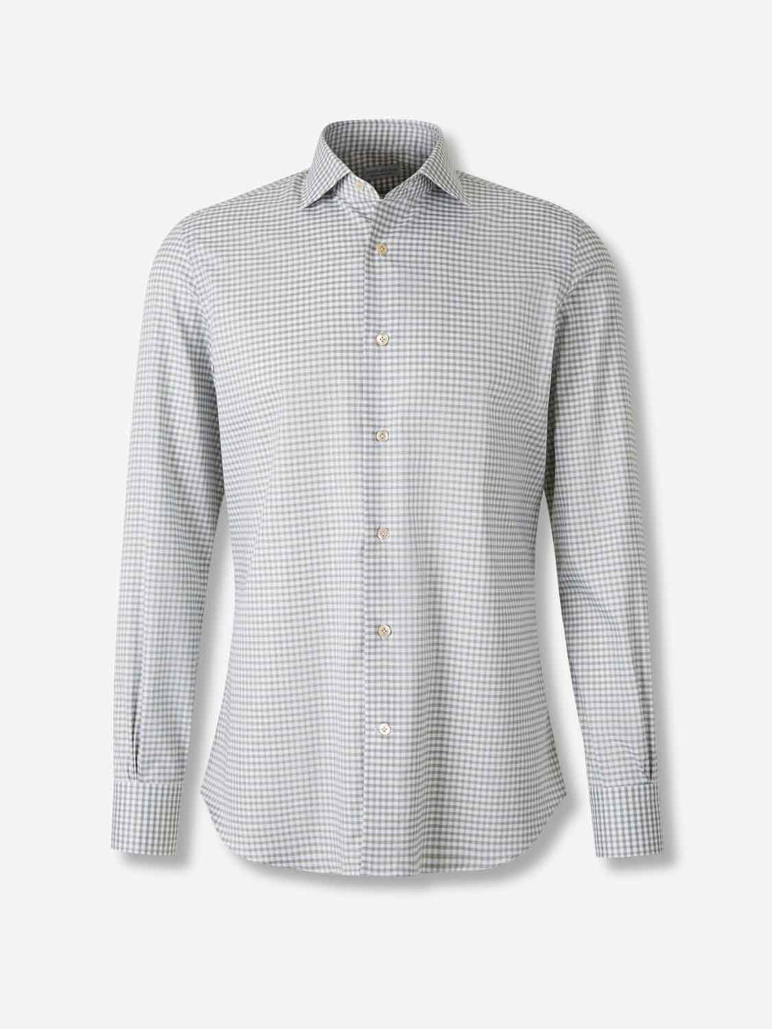 Outlet online Santa Eulalia Hombre Camisa Motivo Cuadros color Verde sku 531-006582 03 - Foto 1