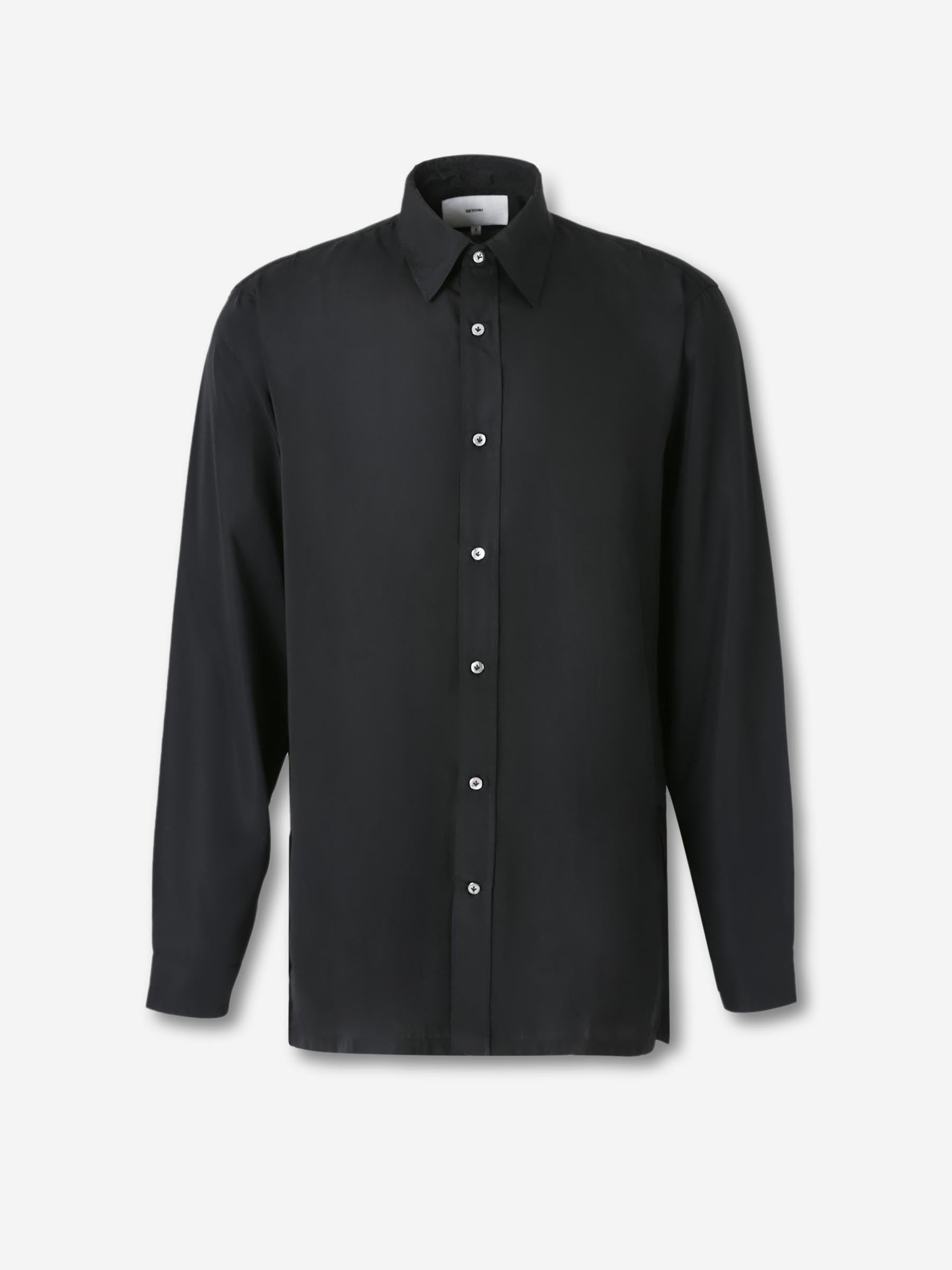 Outlet online Setchu Hombre Camisa Origami color Negro sku 531-006594 01 - Foto 1