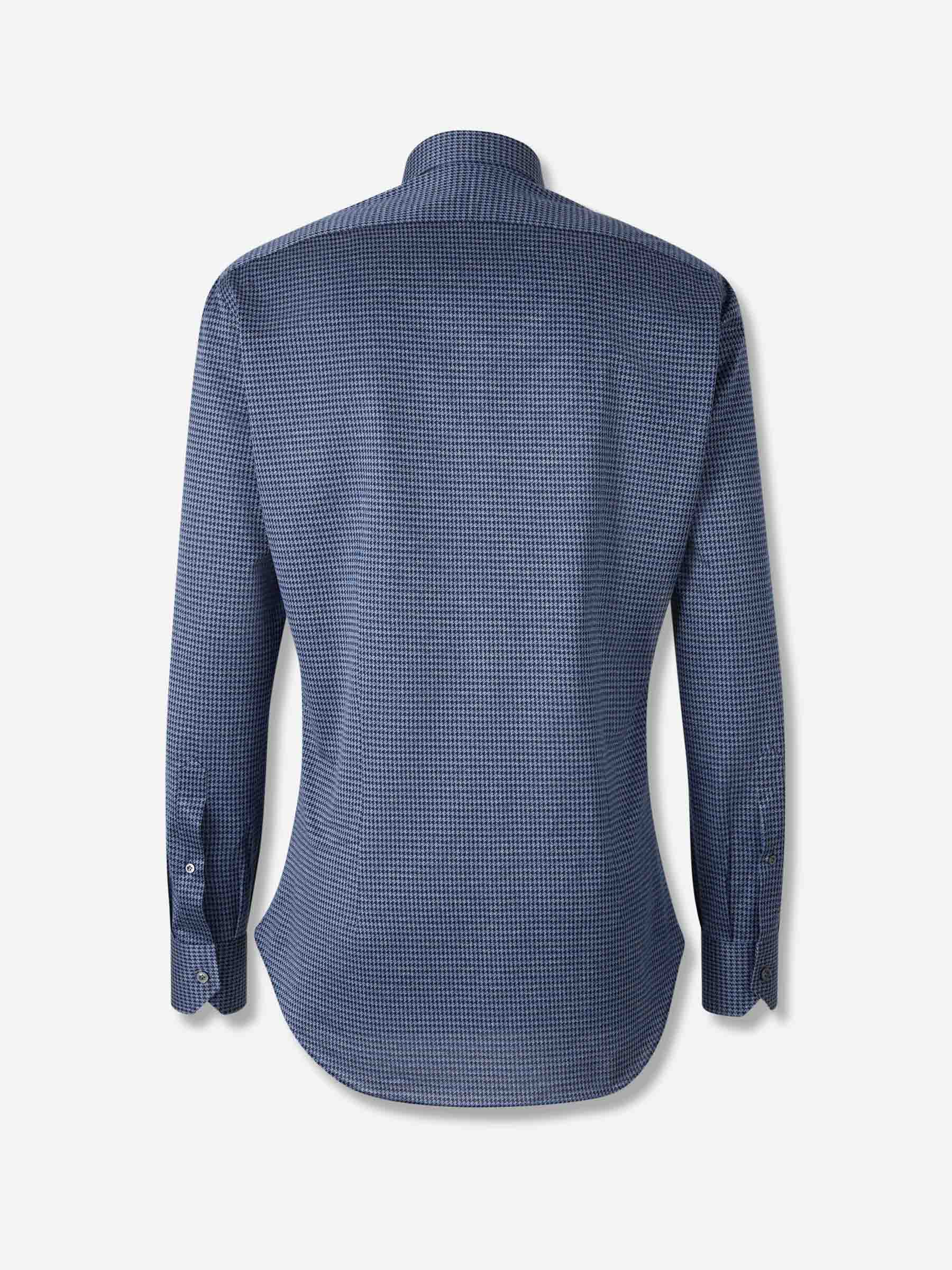 Outlet online Fray Hombre Camisa Gabriel Algodón color Azul Cobalto sku 531-006609 02 - Foto 2