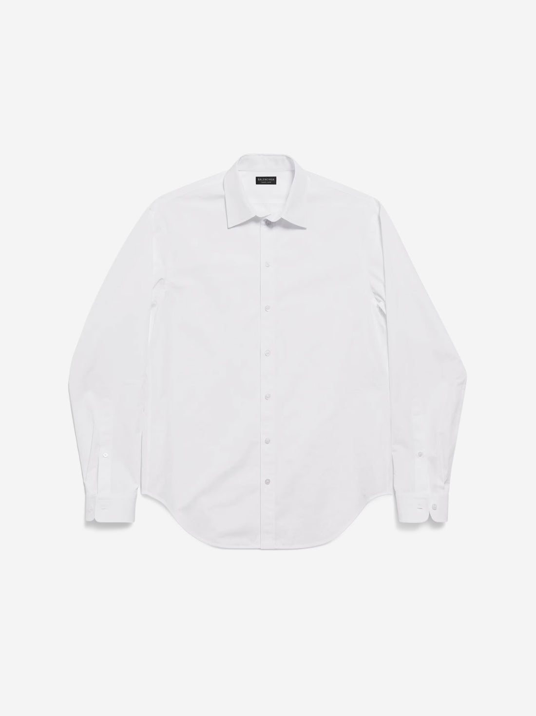 Outlet online Balenciaga Hombre Camisa Lisa Standard color Blanco sku 531-006613 01 - Foto 1