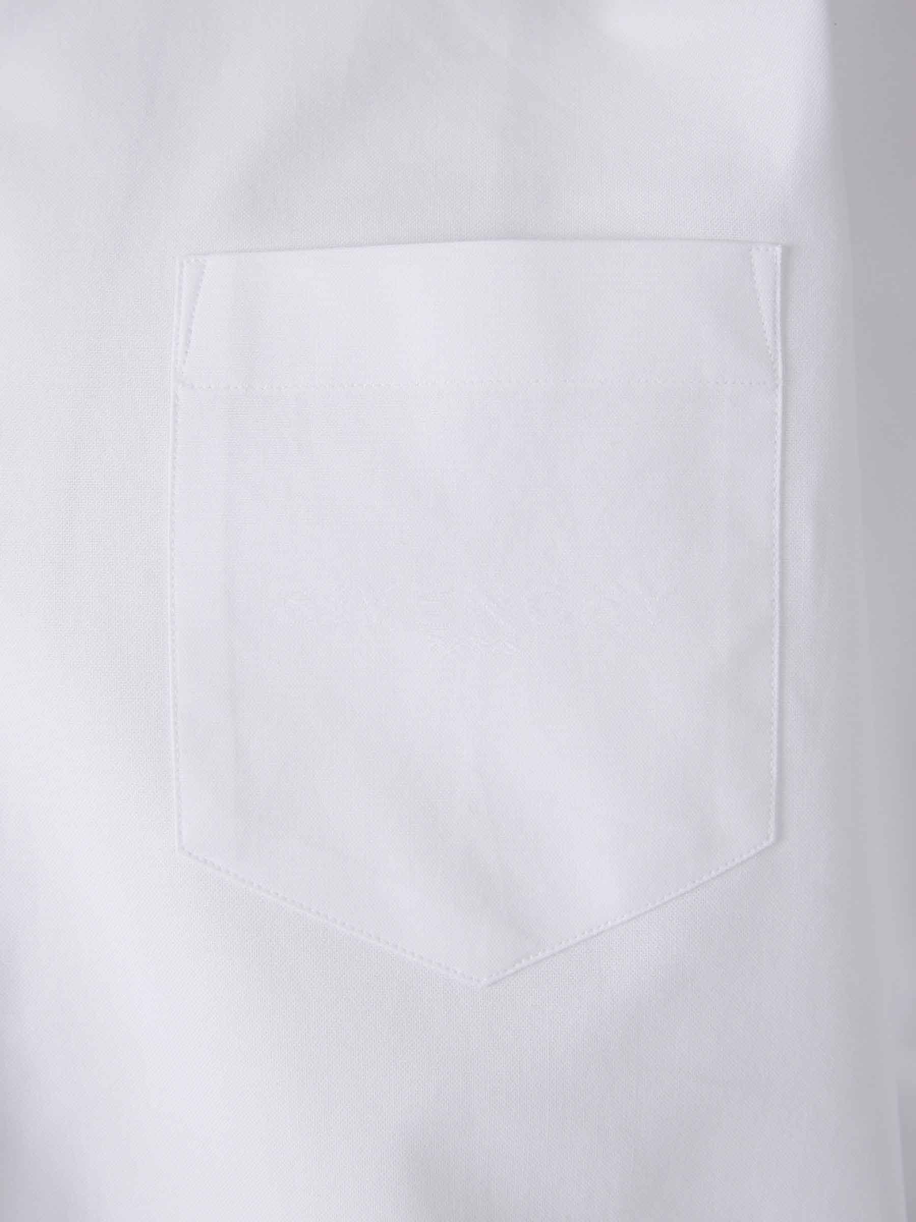 Outlet online Givenchy Hombre Camisa Lisa Algodón color Blanco sku 531-006628 01 - Foto 4