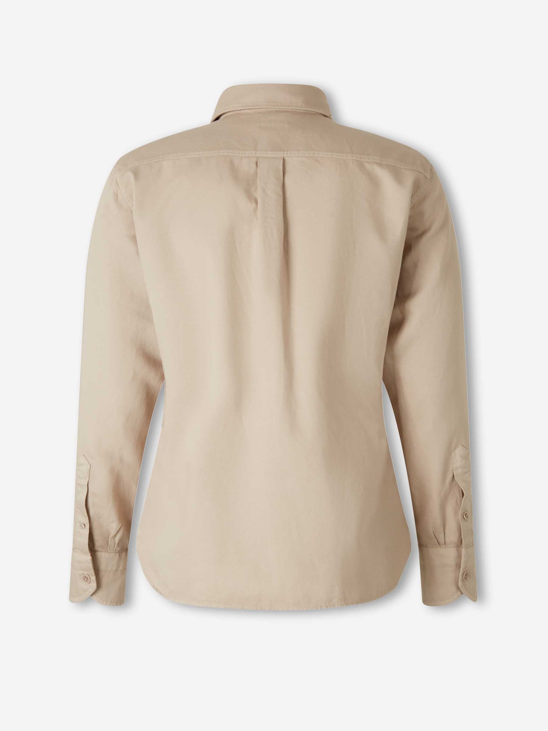 Outlet online Tom Ford Hombre Camisa Casual Lisa color Camel sku 531-006640 01 - Foto 2