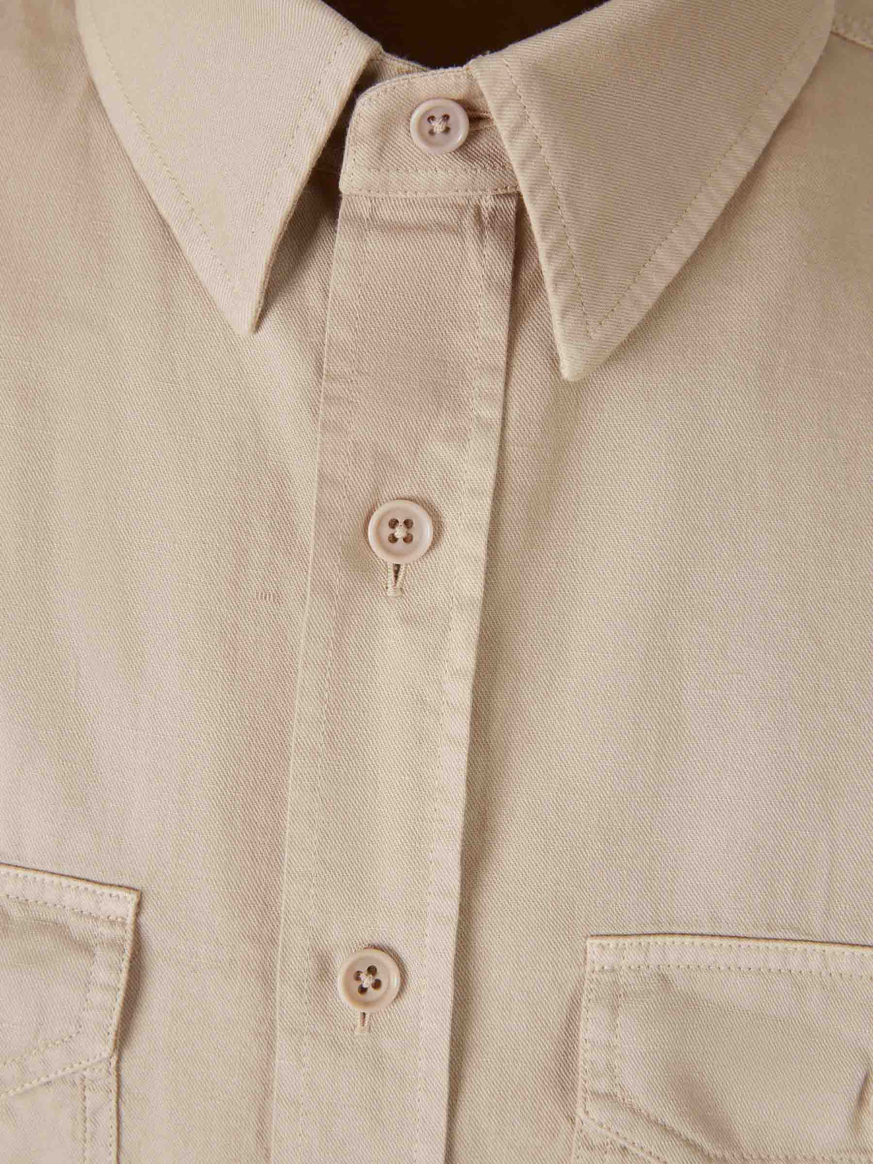 Outlet online Tom Ford Hombre Camisa Casual Lisa color Camel sku 531-006640 01 - Foto 3