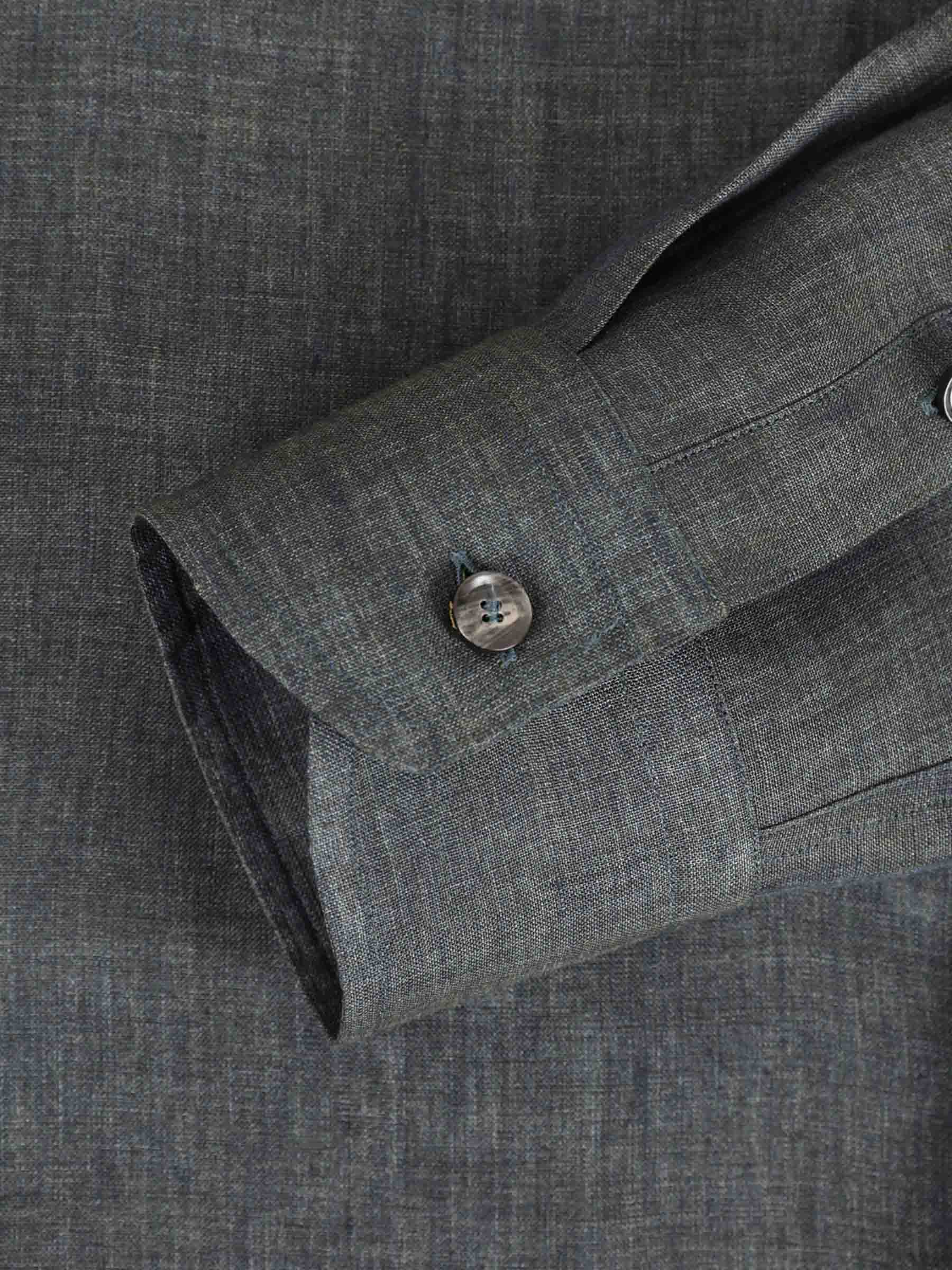 Brioni Hombre Barcelona Camisa Casual Lino color Verde Oscuro sku 531-006643 01 - Foto 4