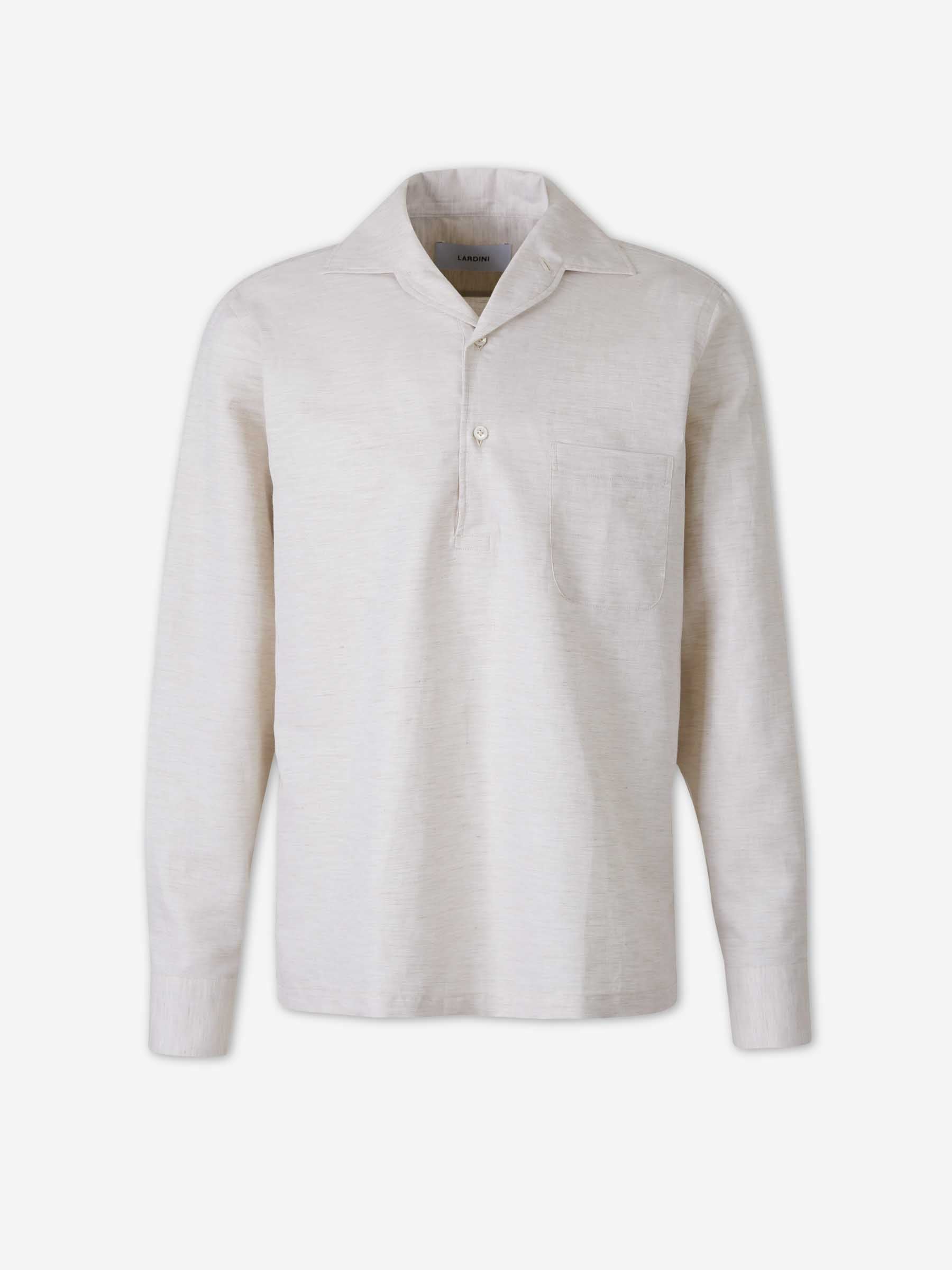 Lardini Hombre Barcelona Polo Liso Lino color Lino sku 531-006677 01 - Foto 1