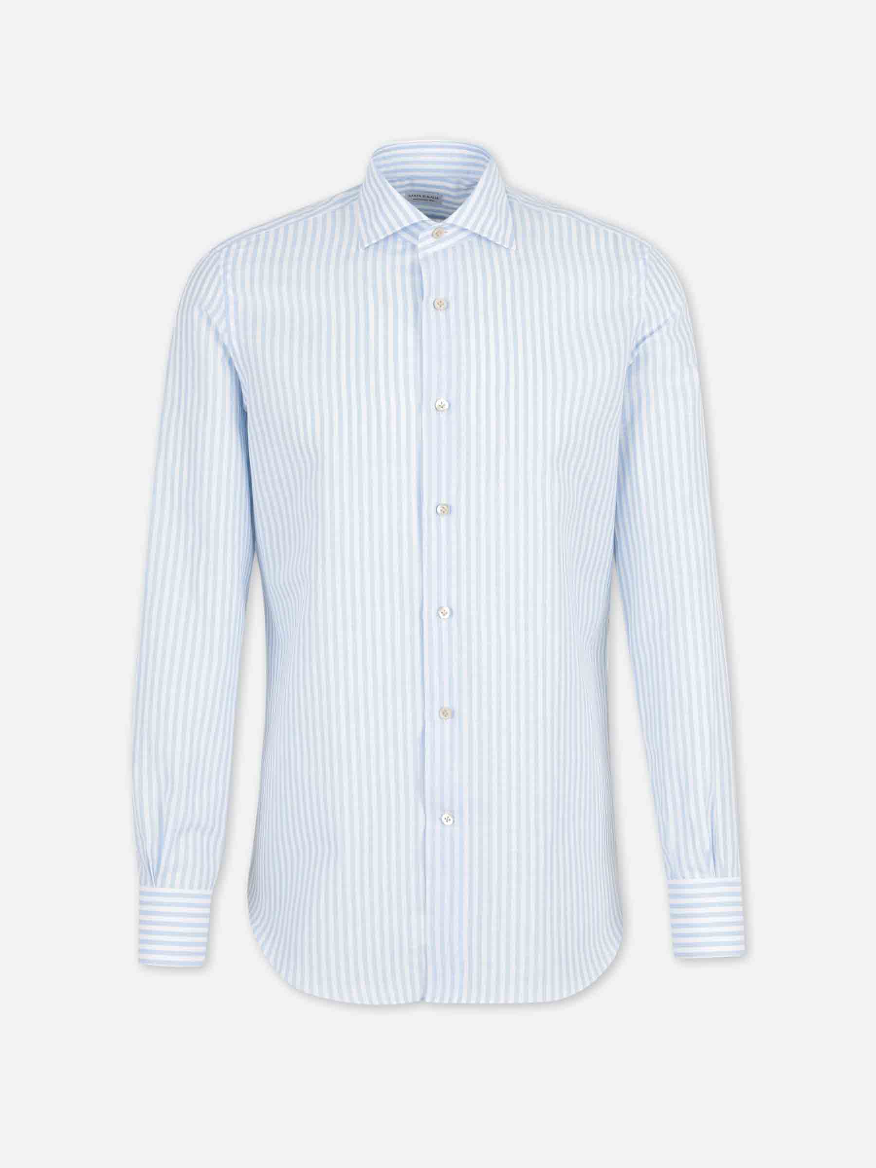 Outlet online Santa Eulalia Hombre Camisa Listada color Azul sku 531-006692 01 - Foto 1