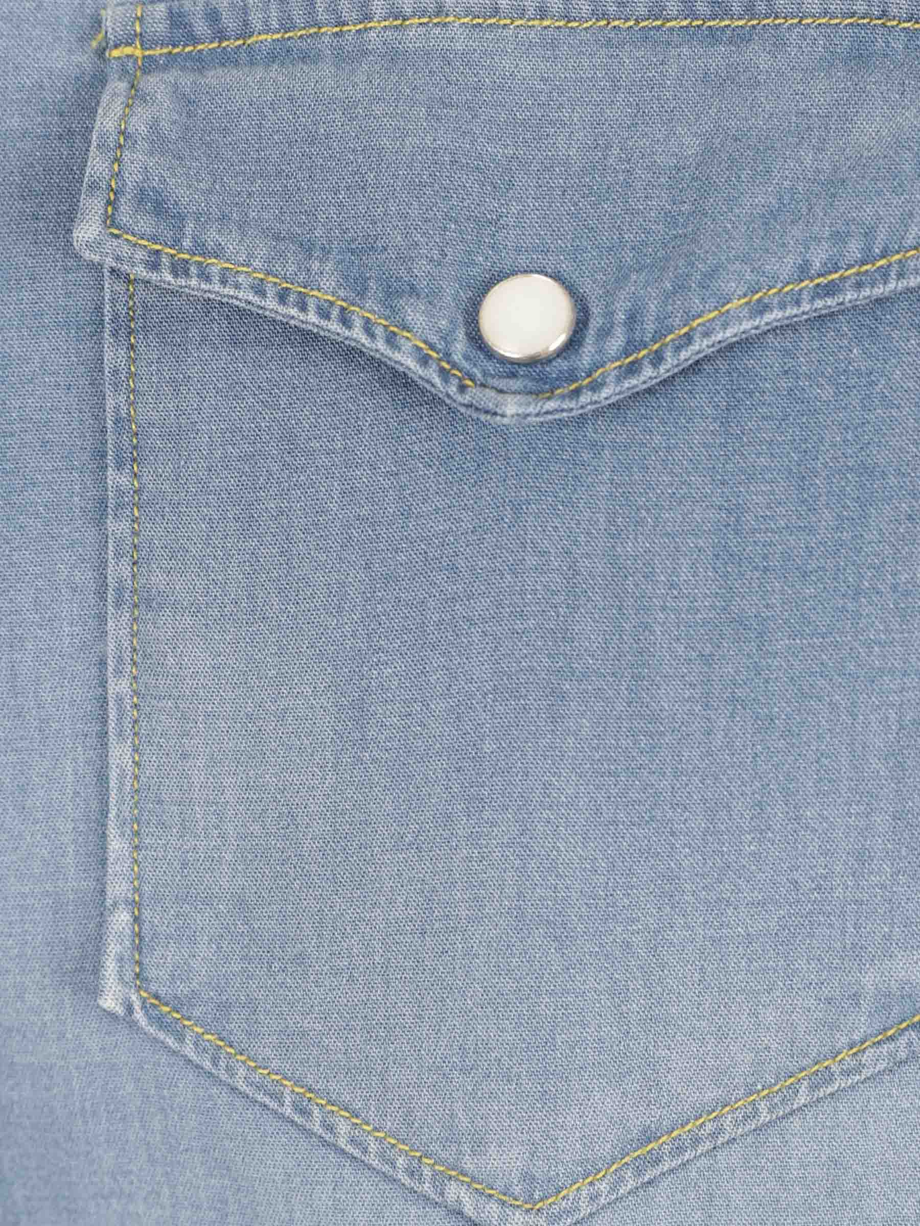 Outlet online Santa Eulalia Hombre Camisa Denim color Azul Denim sku 531-006714 01 - Foto 3