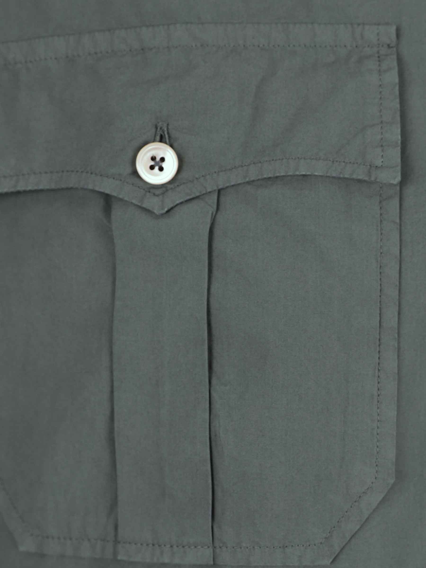 Outlet online Santa Eulalia Hombre Camisa Lisa color Verde Militar sku 531-006715 02 - Foto 4
