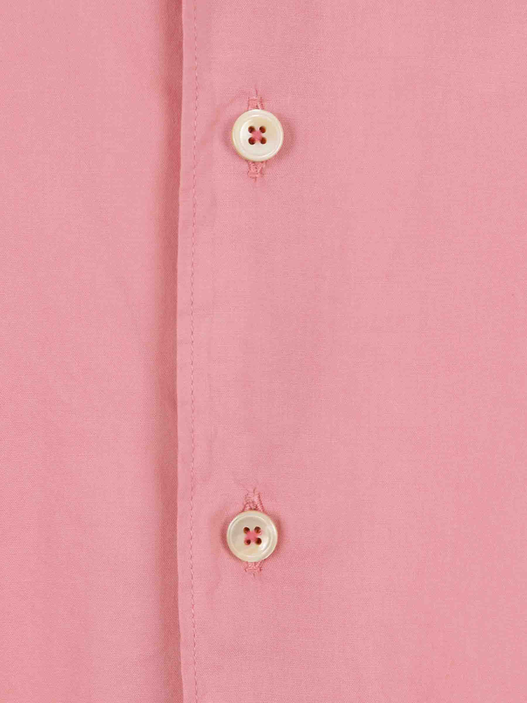 Santa Eulalia Hombre Barcelona Camisa Lisa Algodón color Coral sku 531-006716 02 - Foto 3