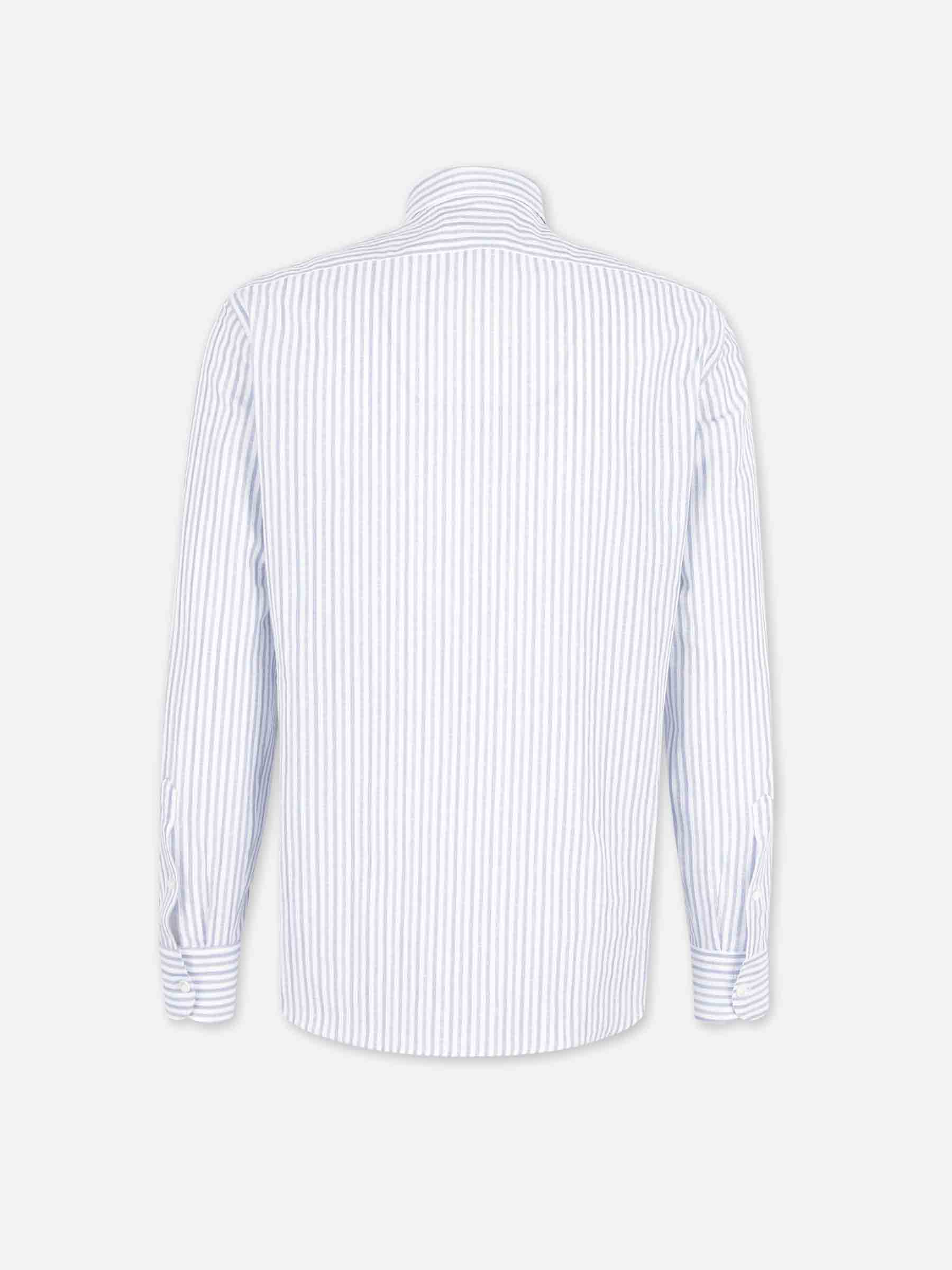 Outlet online Santa Eulalia Hombre Camisa Listada color Azul sku 531-006719 02 - Foto 2