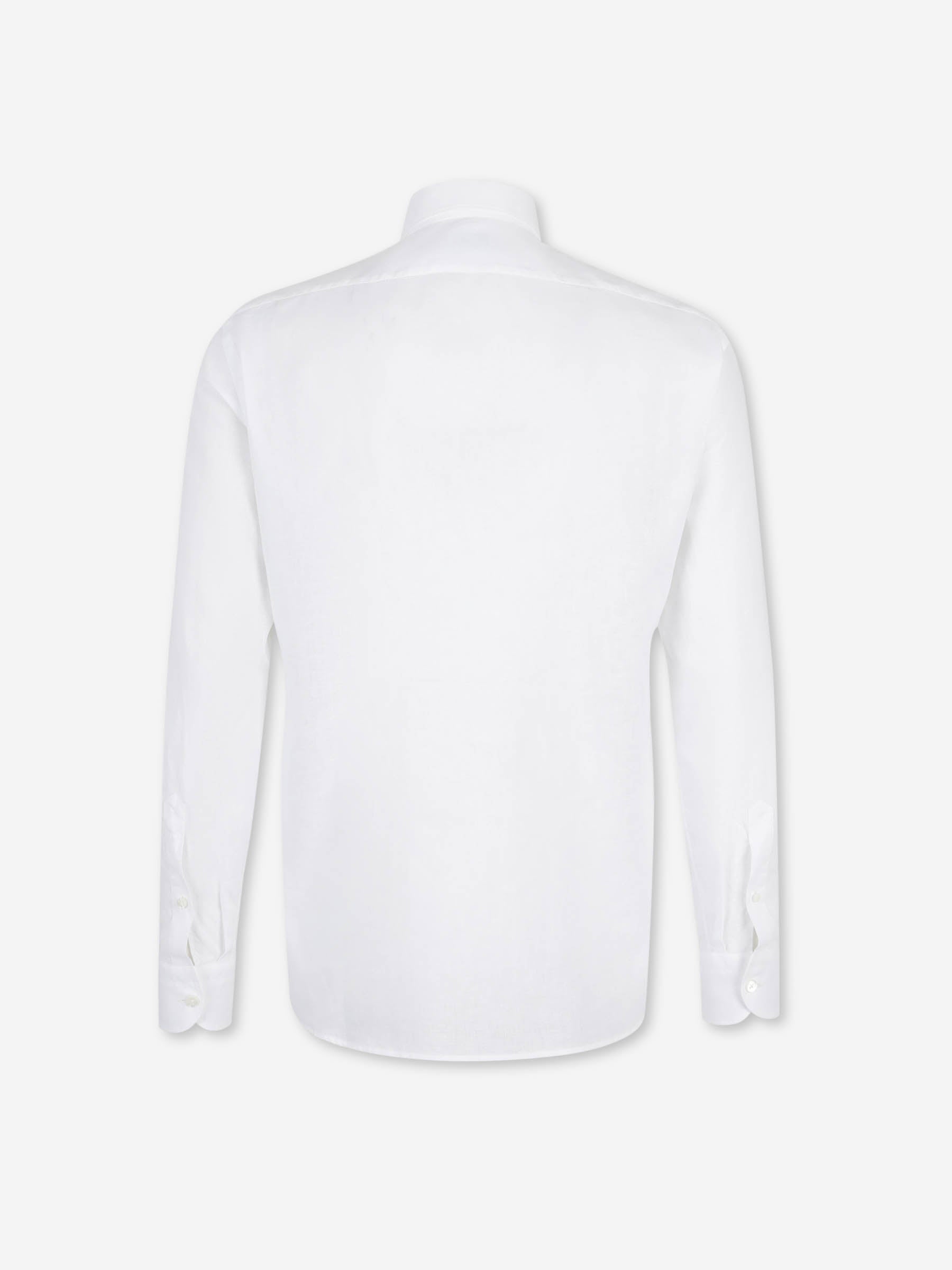 Santa Eulalia Hombre Barcelona Camisa Lisa color Blanco sku 531-006720 01 - Foto 2