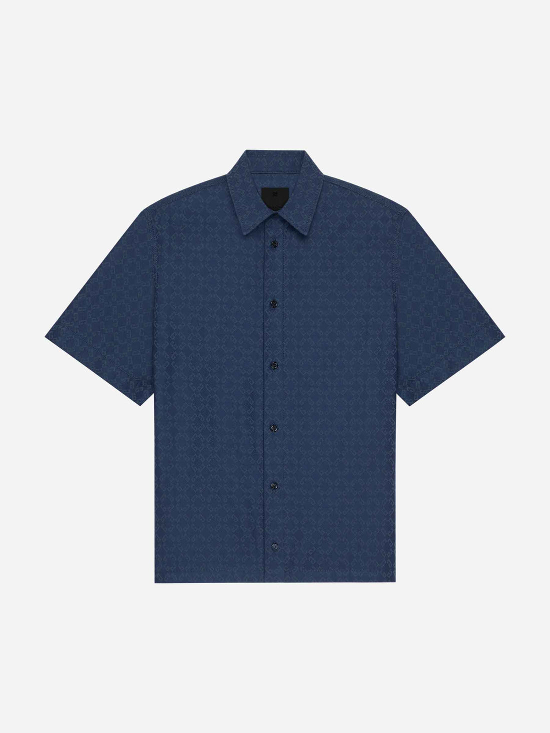 Givenchy Hombre Barcelona Camisa Monograma 72 color Azul Marino sku 532-000624 01 - Foto 1