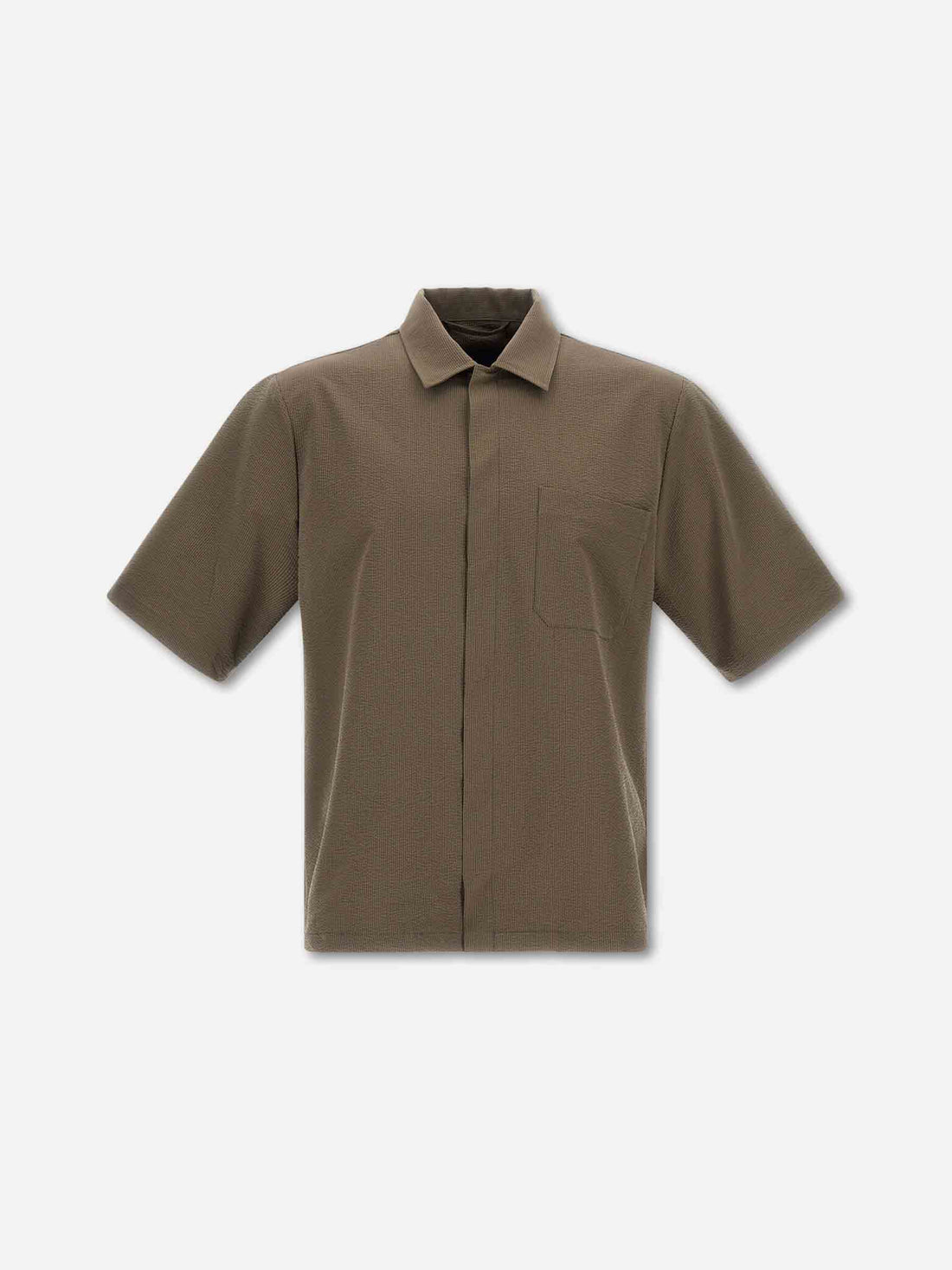 Outlet online Herno Hombre Camisa de manga corta color Marrón sku 532-000697 01 - Foto 1