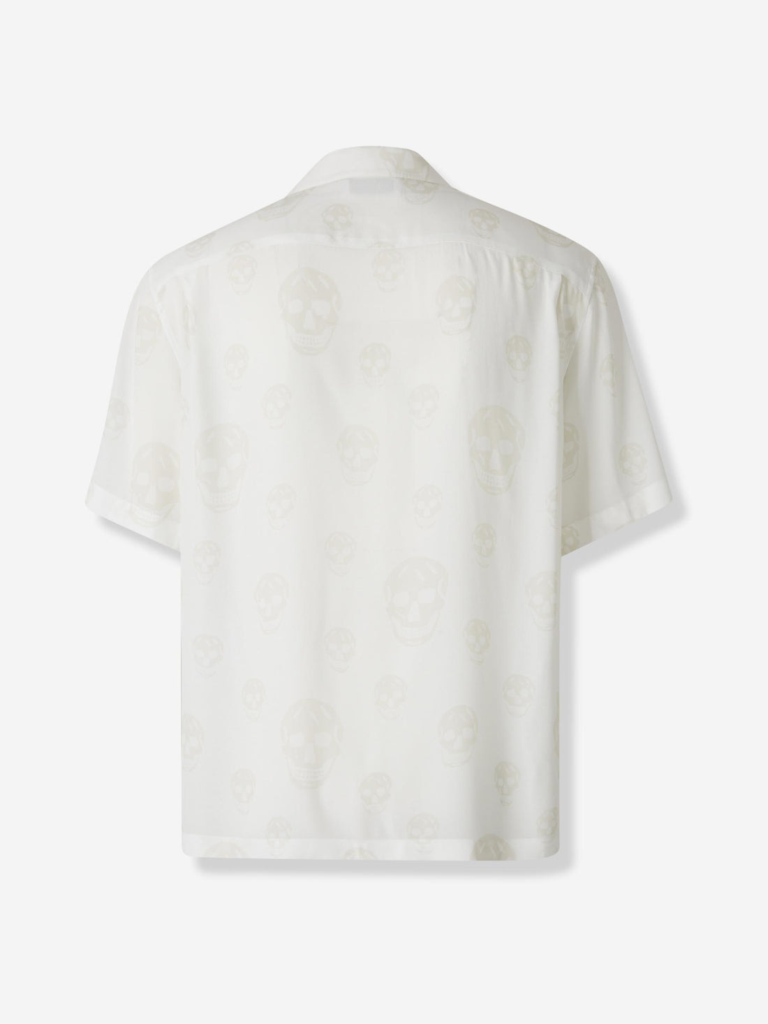 Outlet online McQueen Hombre Camisa Casual Calavera color Blanco sku 532-000705 01 - Foto 2