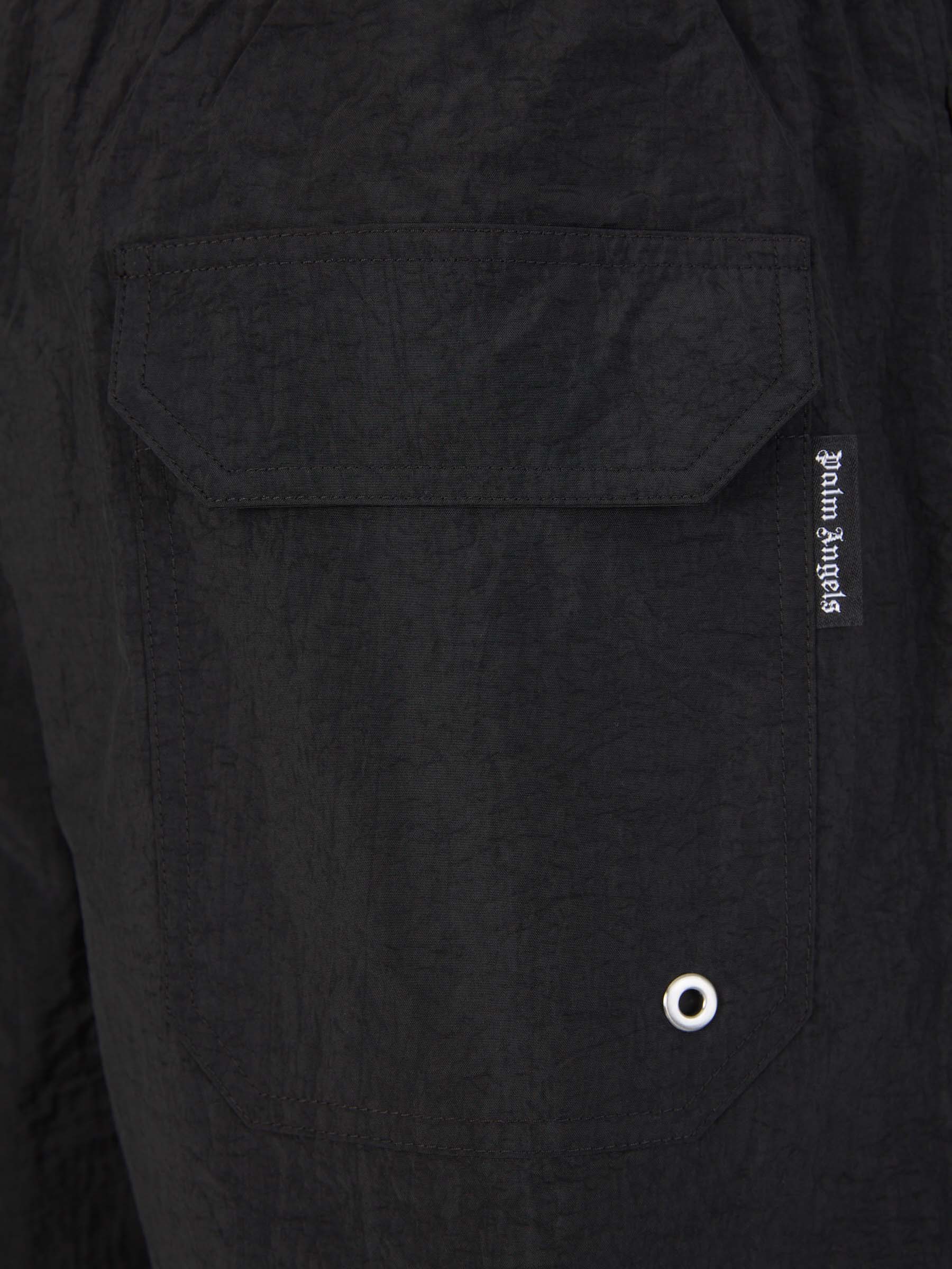 Outlet online Palm Angels Hombre Bañador Técnico Monograma color Negro sku 561-001293 01 - Foto 5