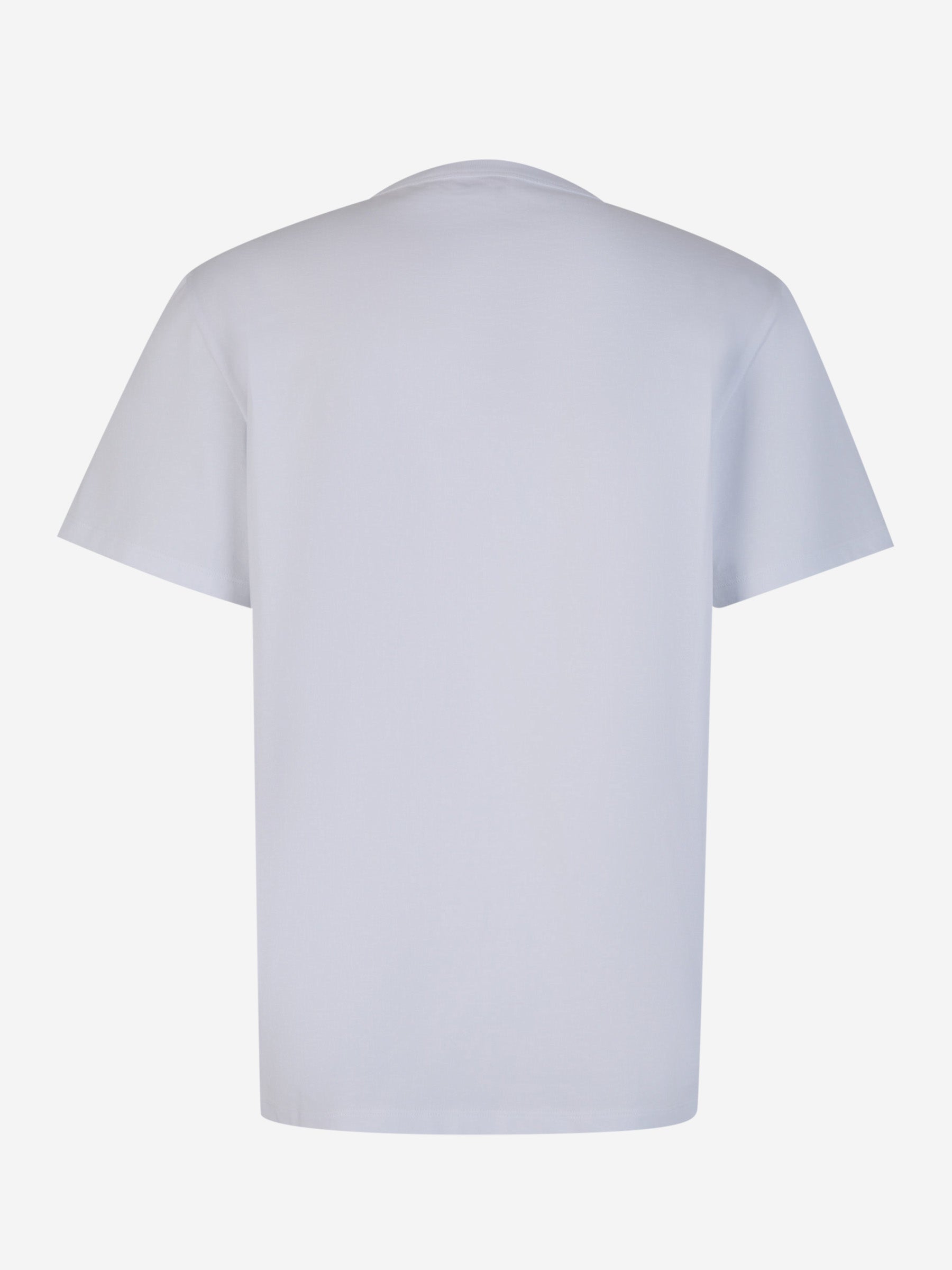 Outlet online McQueen Hombre Camiseta Skull Algodón color Blanco sku 553-003582 01 - Foto 2