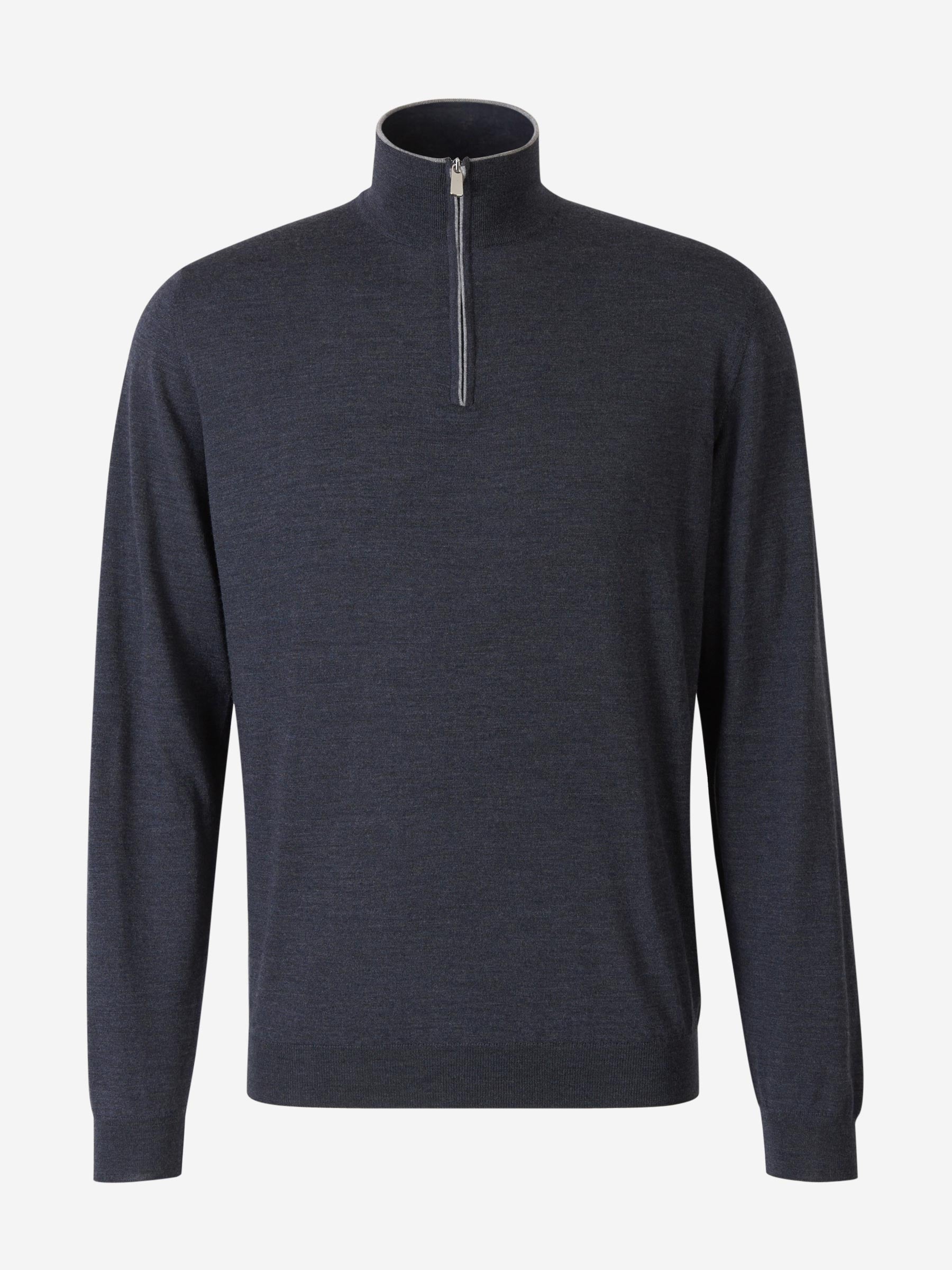 Outlet online Santa Eulalia Hombre Jersey Lana Cremallera color Azul Marino sku 542-001853 02 - Foto 1