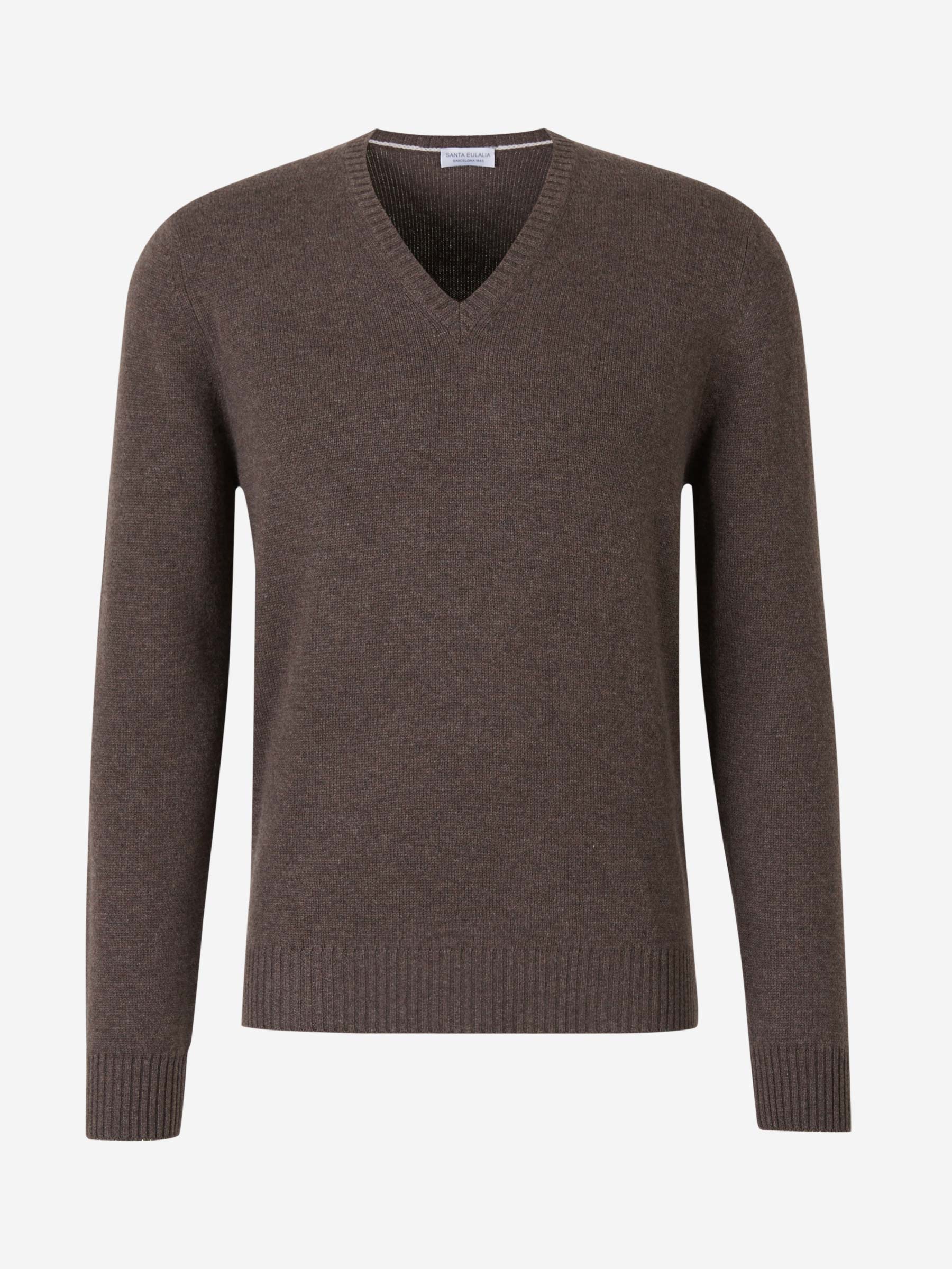 Outlet online Santa Eulalia Hombre Jersey Lana Virgen color Gris Claro sku 542-001909 03 - Foto 1