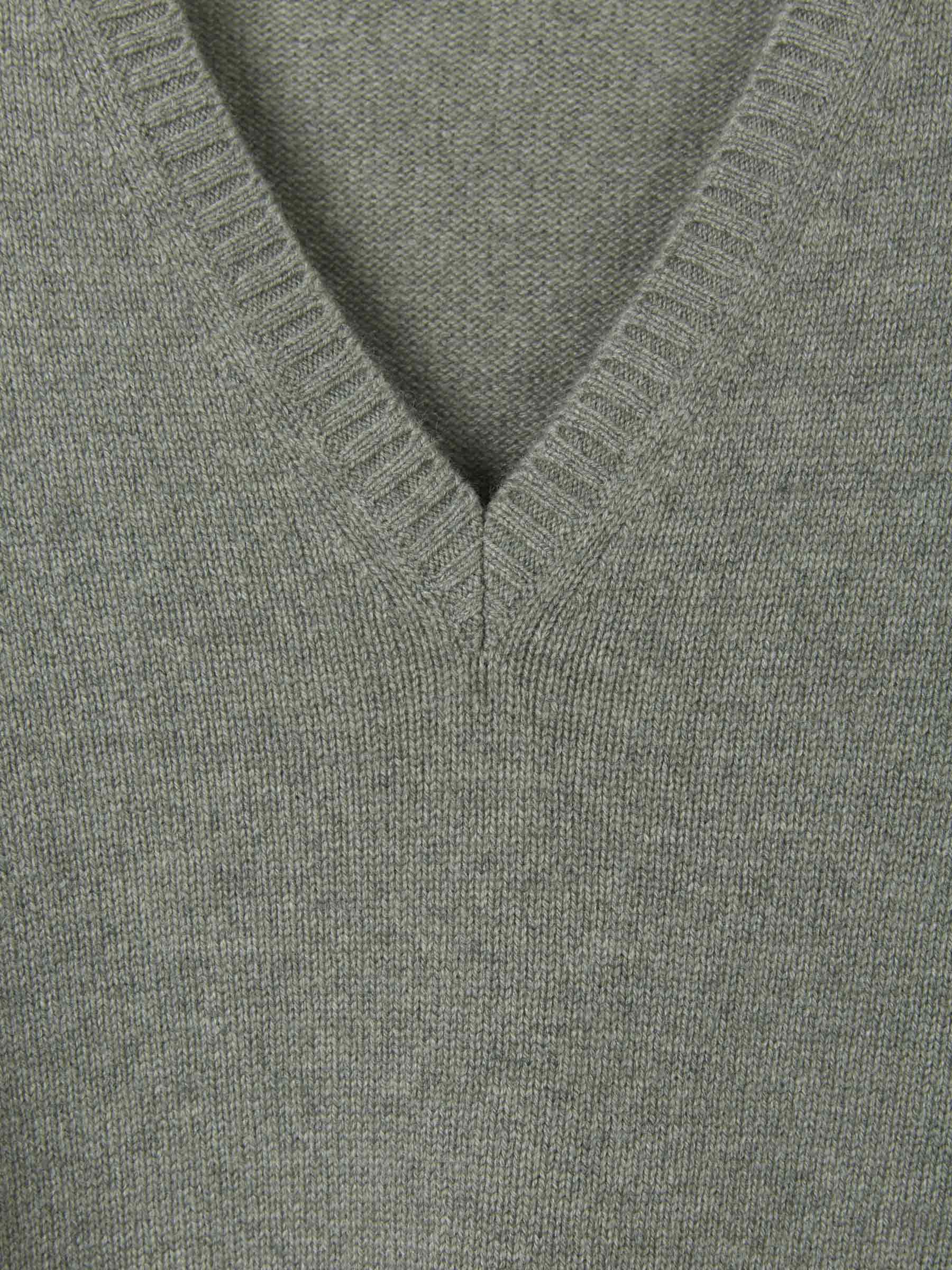 Outlet online Santa Eulalia Hombre Jersey Lana Virgen color Gris Claro sku 542-001909 03 - Foto 8